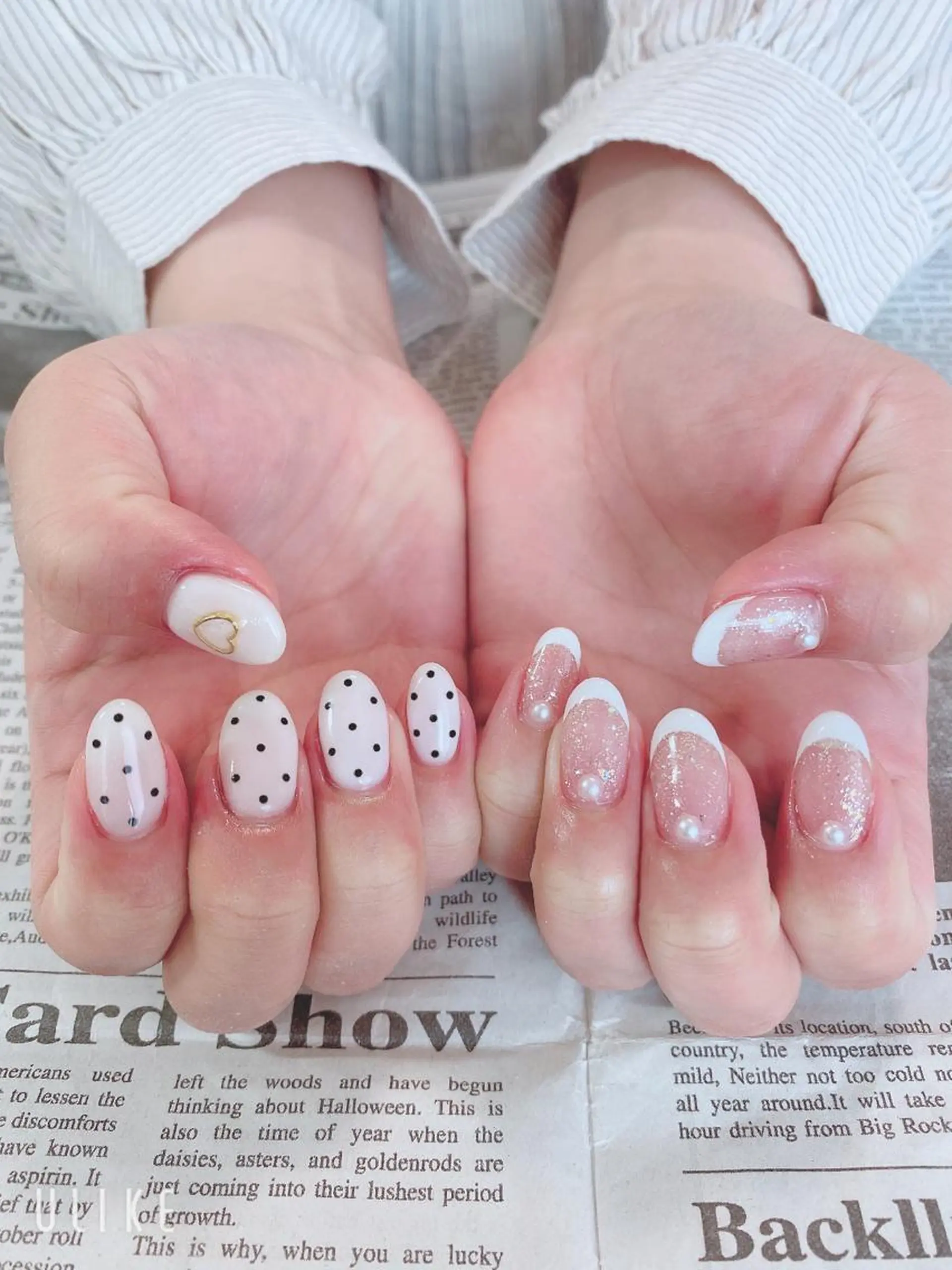 ネイル ハンドネイル ハンドケア 森山 舞のネイルデザイン