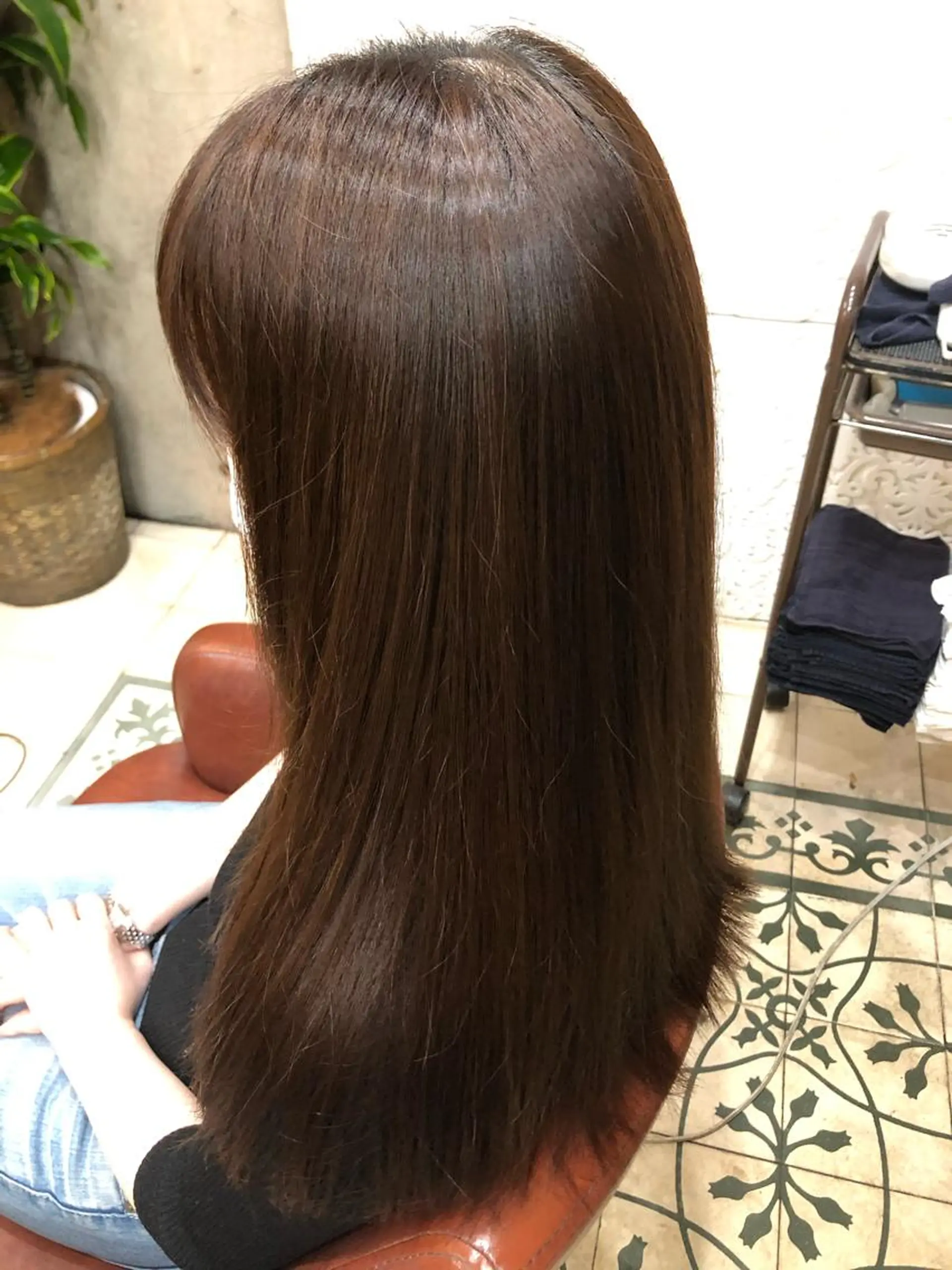 ロング 縮毛矯正 縮毛矯正 ✨美髪縮毛矯正× カット特化/佐藤恵太のヘアスタイル