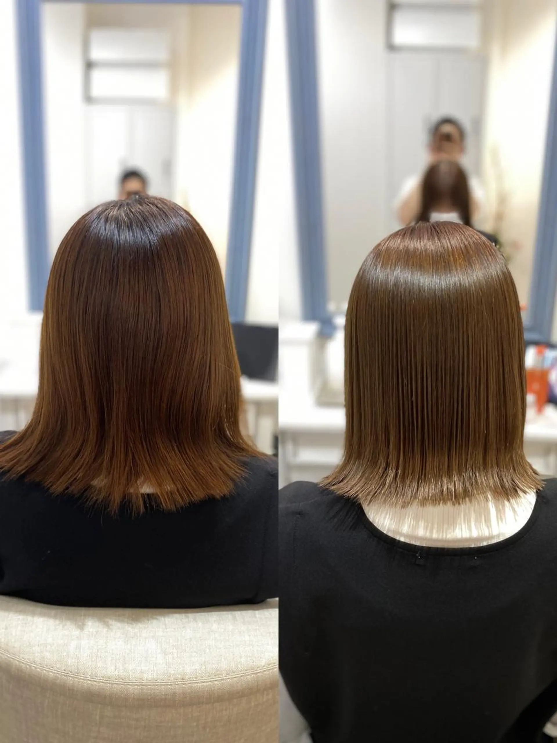 ミディアム カラー 髪質改善 ✨髪質改善が大好評✨ 美容室lic近藤✨のヘアスタイル