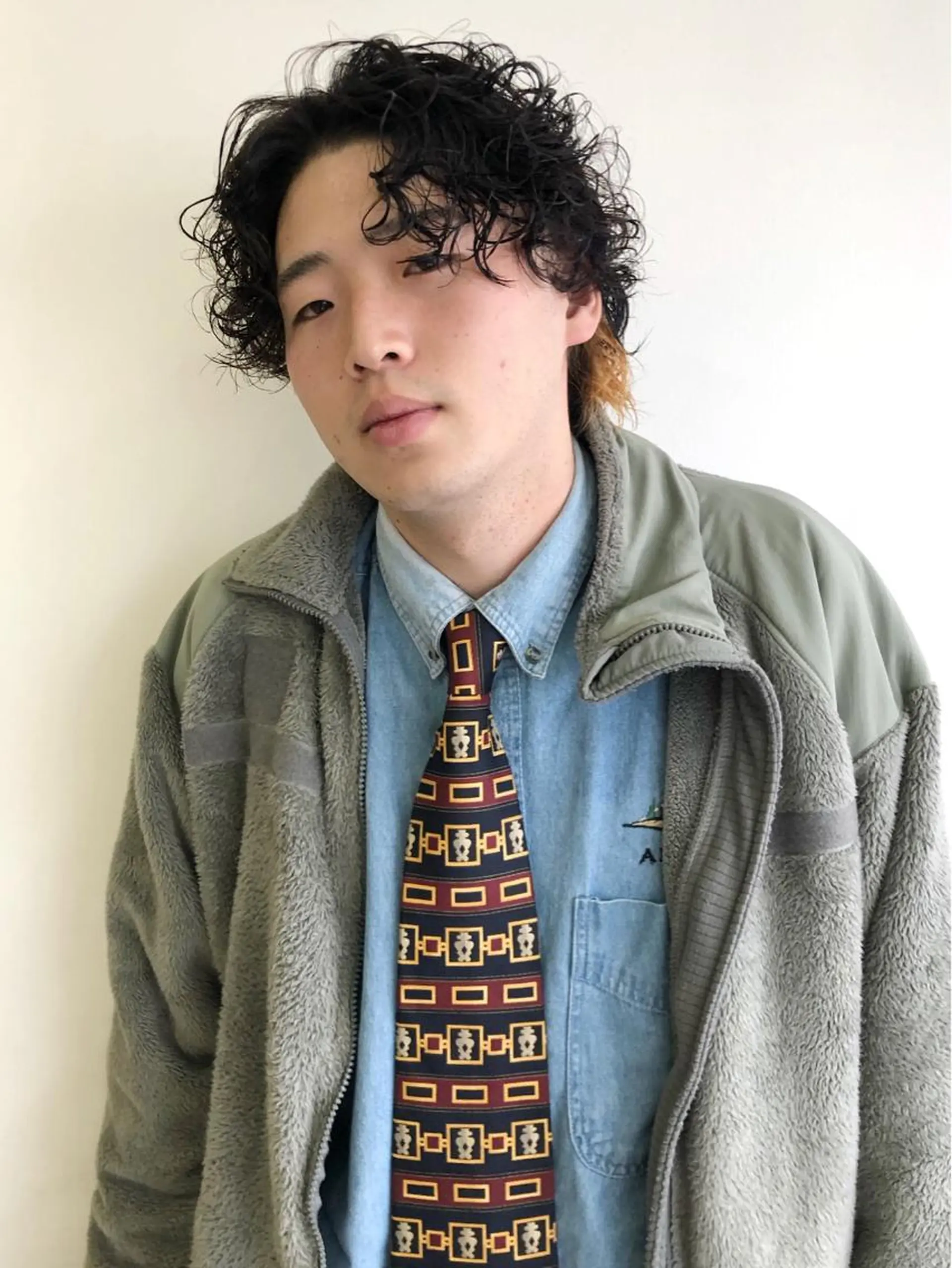 メンズ メンズブリーチ メンズパーマ メンズウルフカット ウルフカット カット パーマ トリートメント 渋谷メンズカット/ 工藤靖也のヘアスタイル