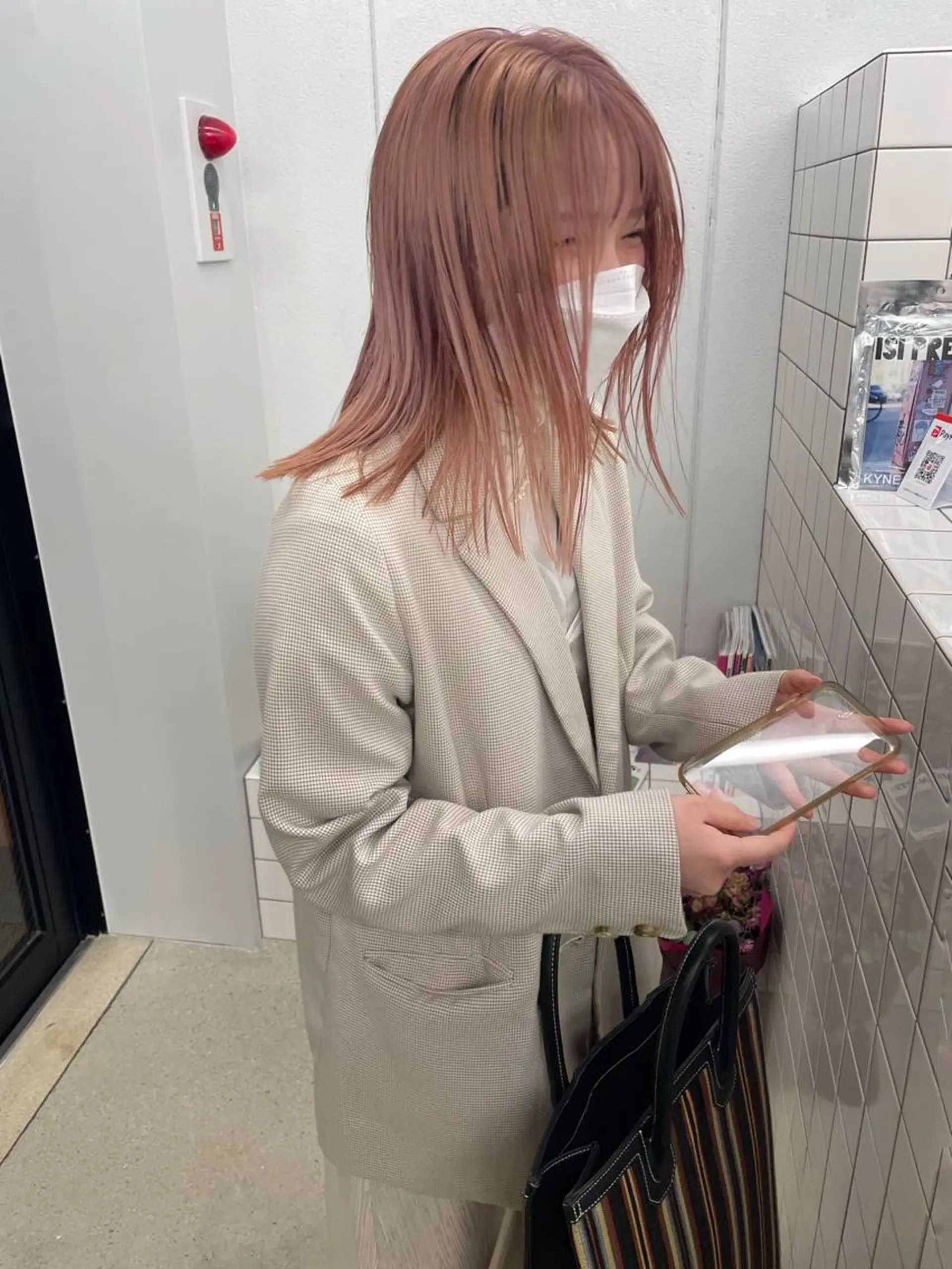 ミディアム カラー ヘアカラー 関 京磨のヘアスタイル