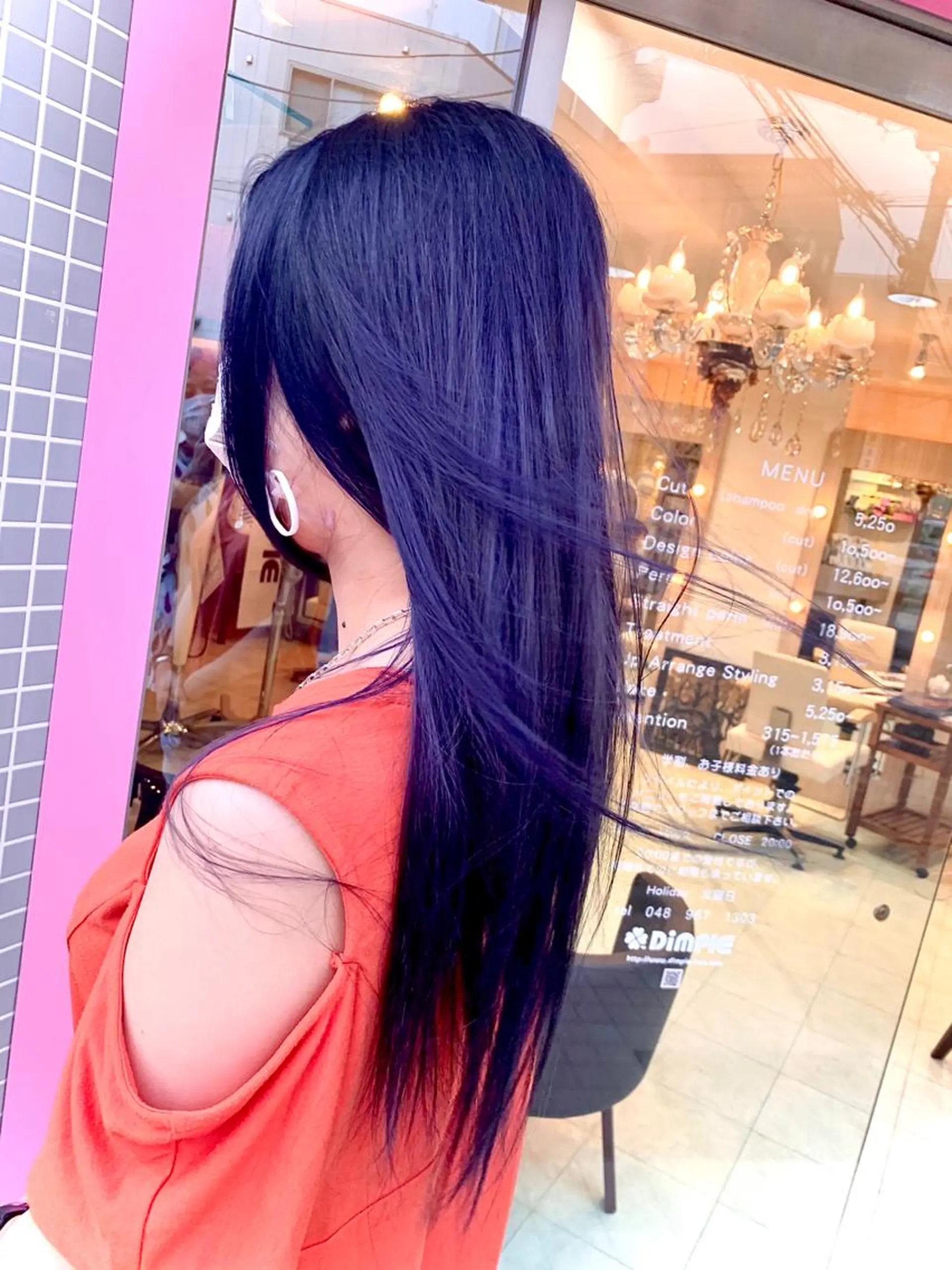 ロング カラー カット ヘアカラー トリートメント ヘッドスパ nishimura makotoのヘアスタイル