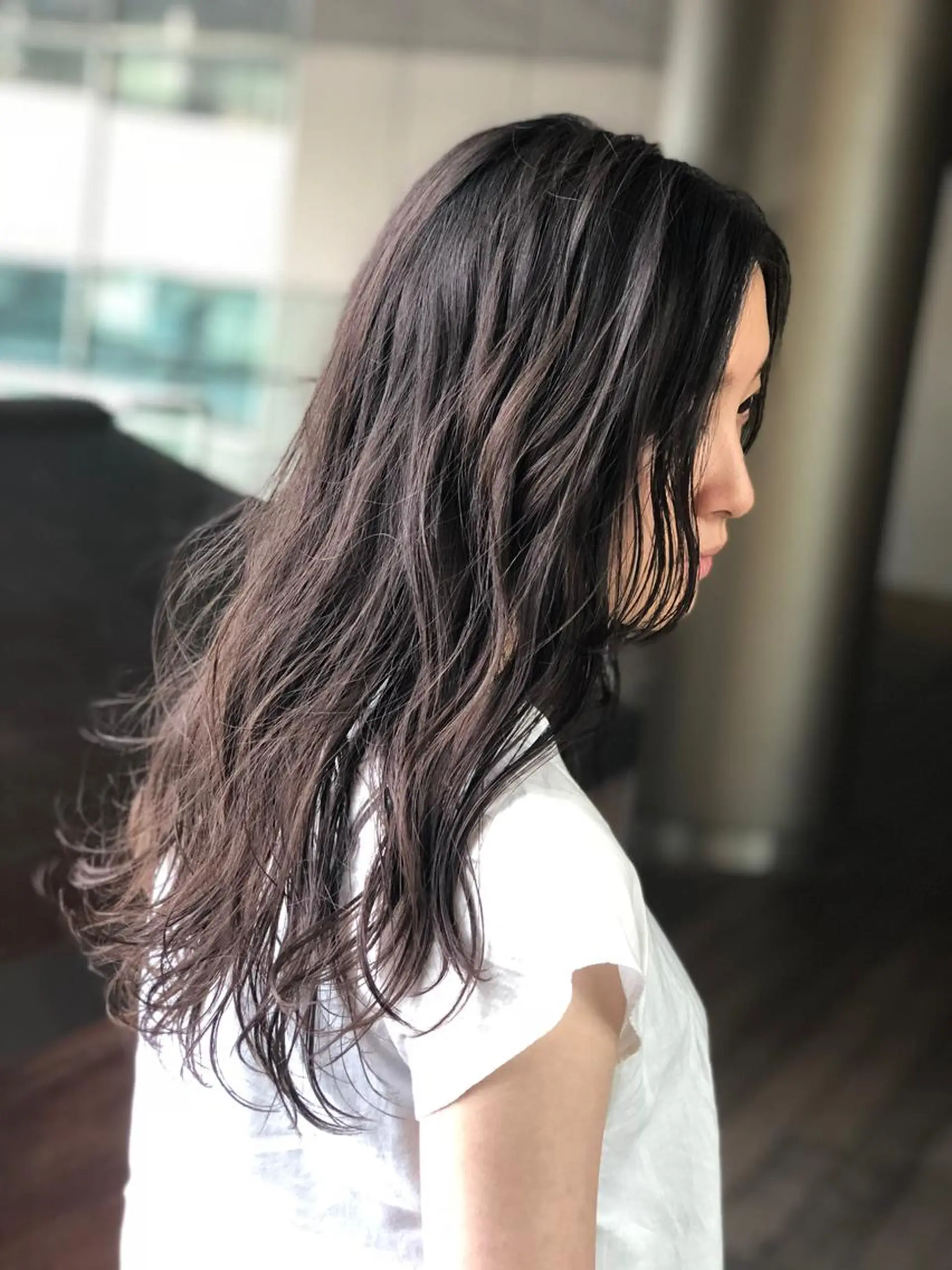 ロング パーマ カット パーマ トリートメント 及川 祐輔のヘアスタイル