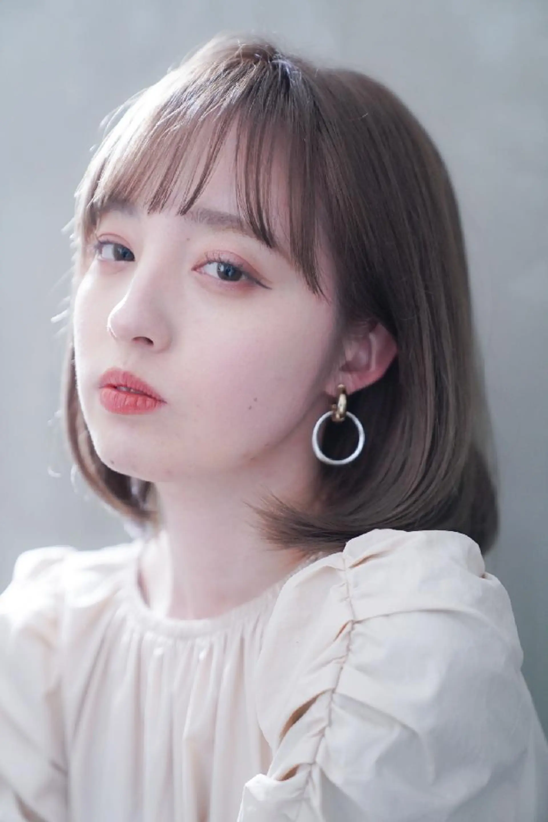 ミディアム カラー ボブ 松浦 正春のヘアスタイル