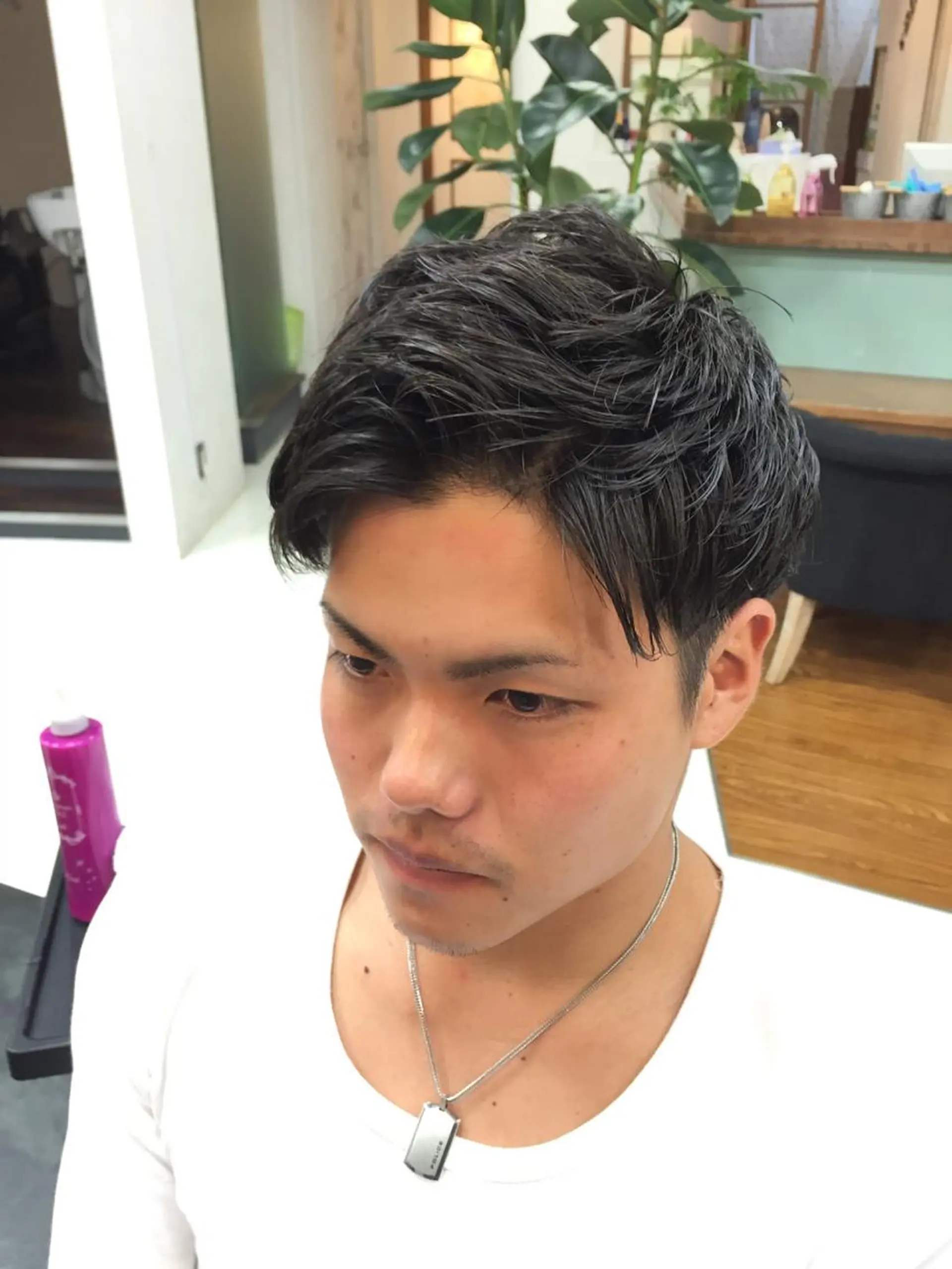 パーマ メンズ メンズパーマ イシイ リョウヘイのヘアスタイル