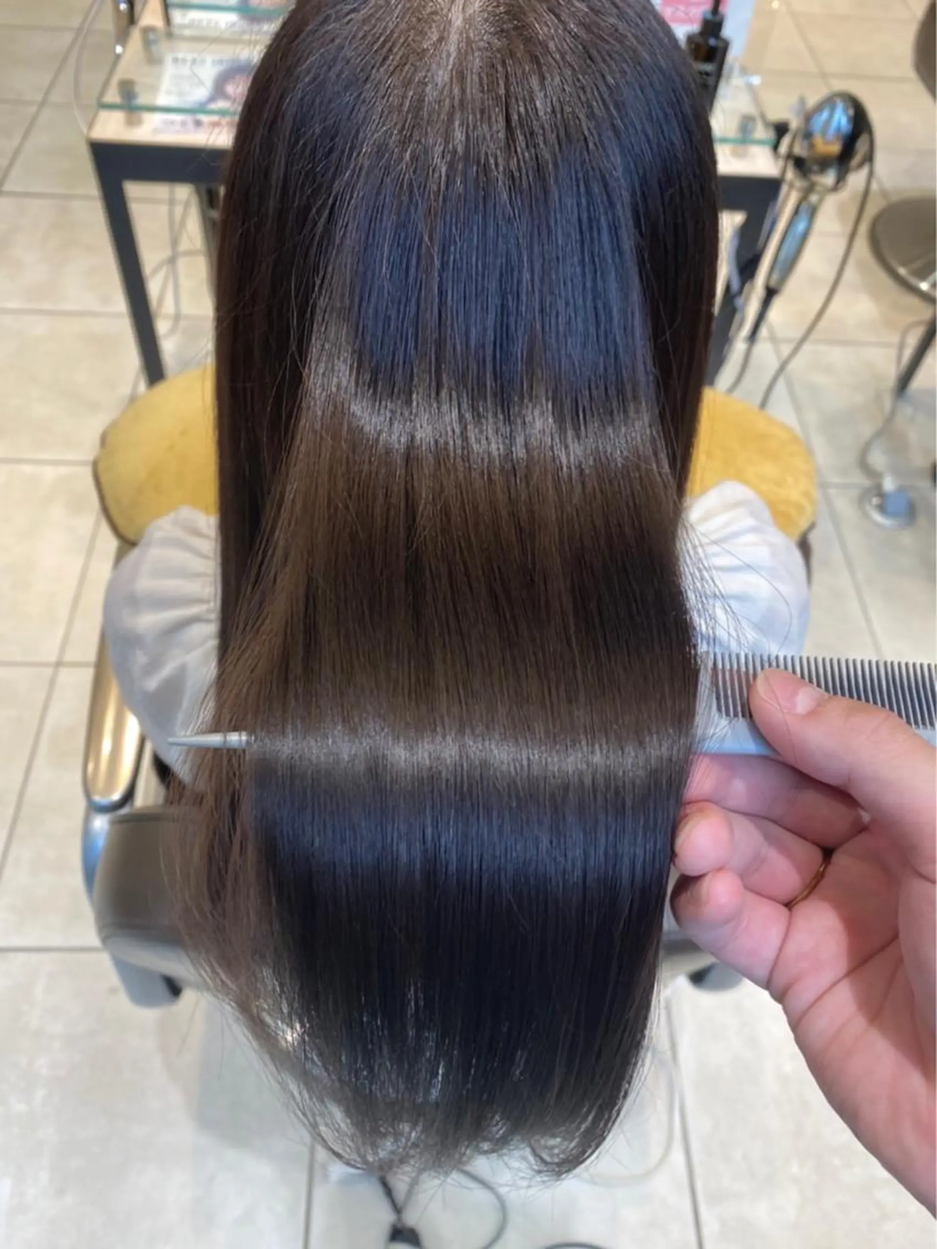 ロング 髪質改善&縮毛矯正 カット/soyaのヘアスタイル