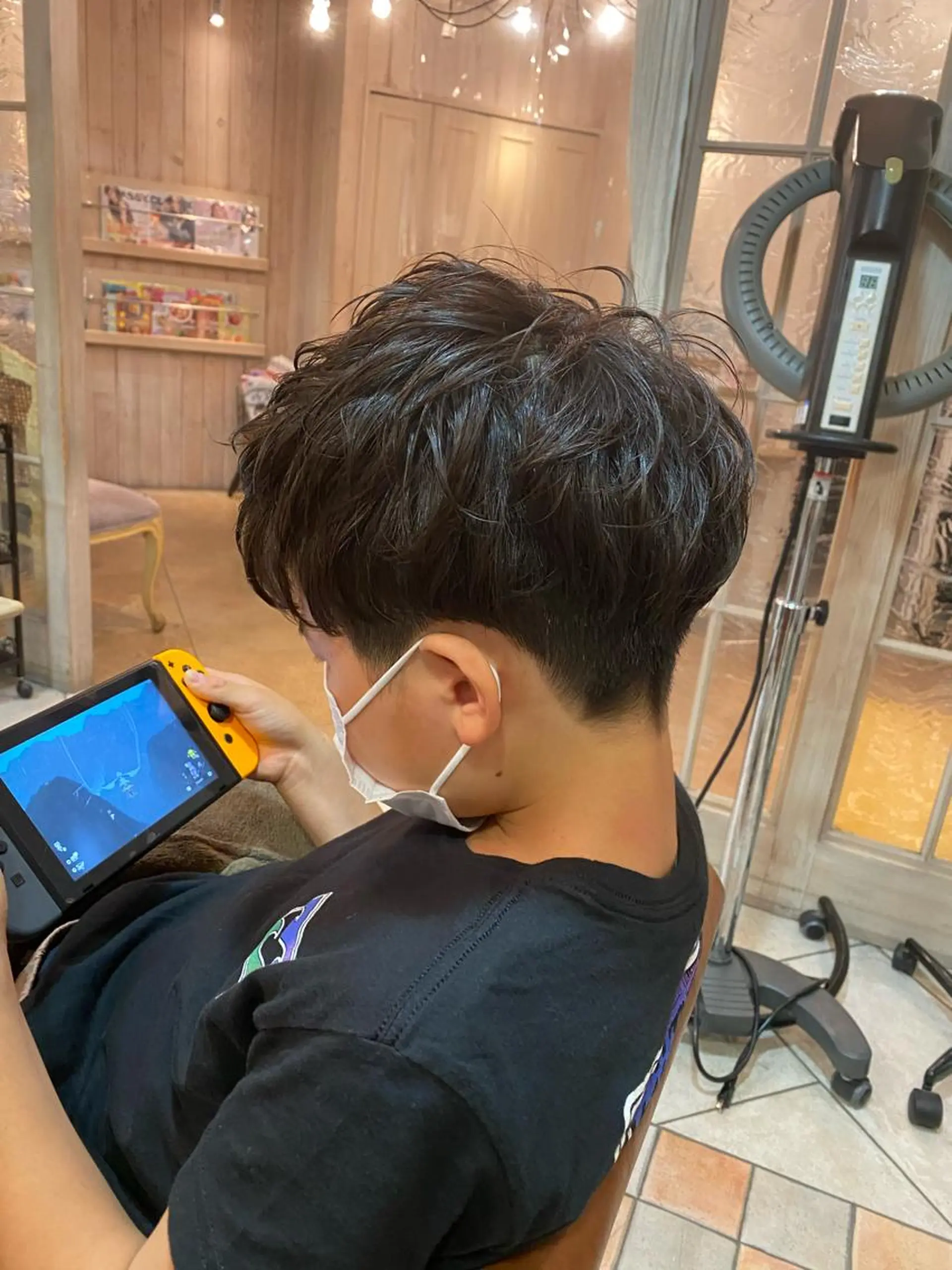 メンズ 井上 日菜乃のヘアスタイル