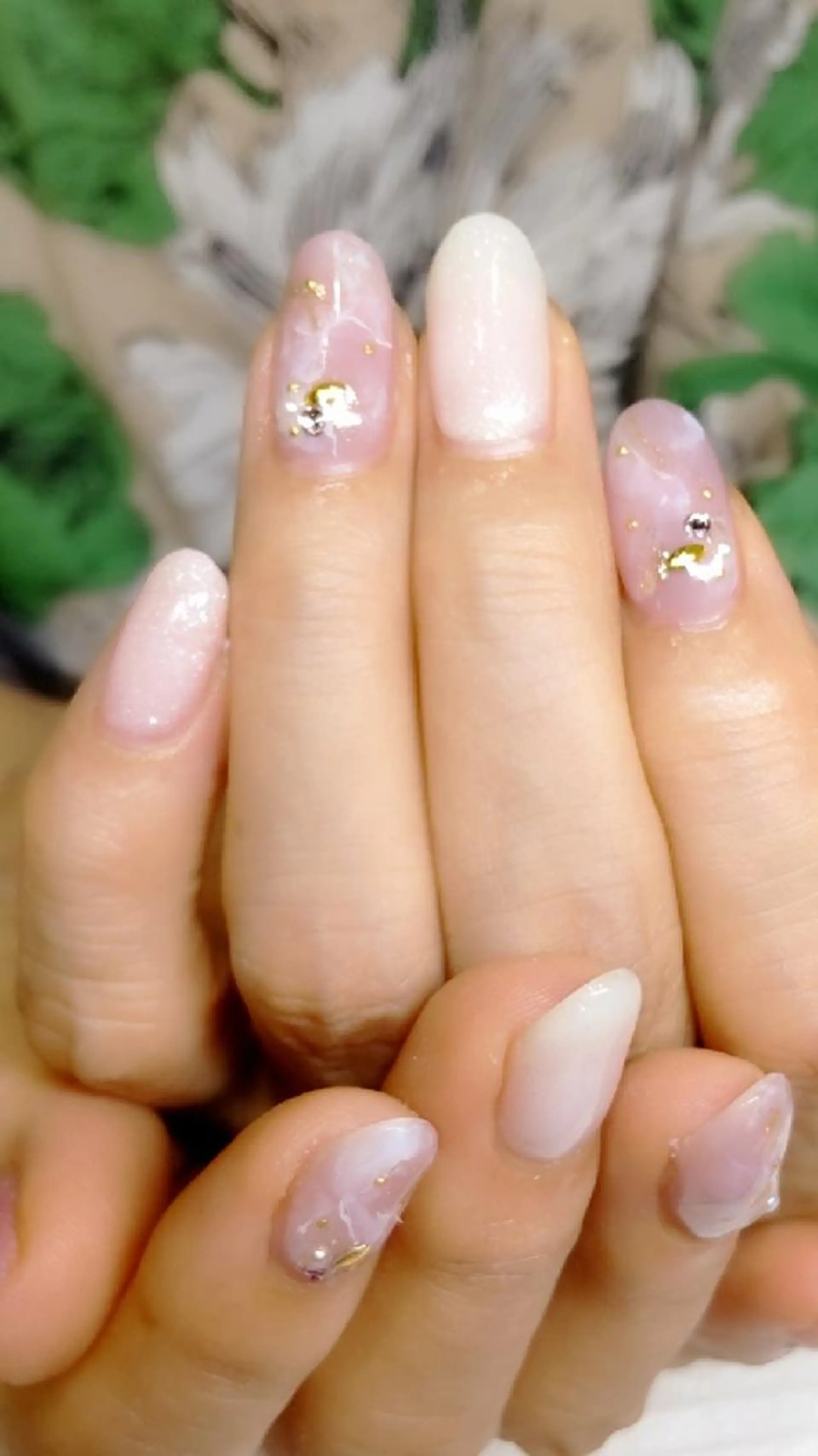 ネイル 大理石ネイル(マーブル) infinity skyのネイルデザイン