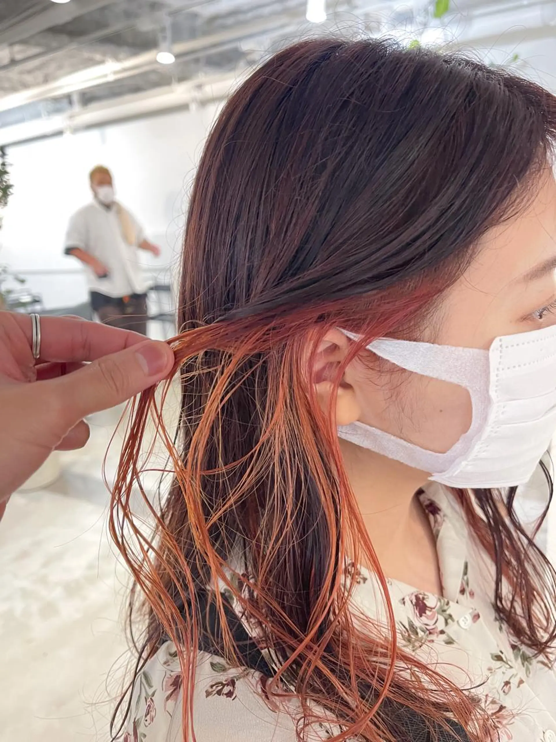 ロング カラー カット ヘアカラー トリートメント 川本 裕🌿のヘアスタイル