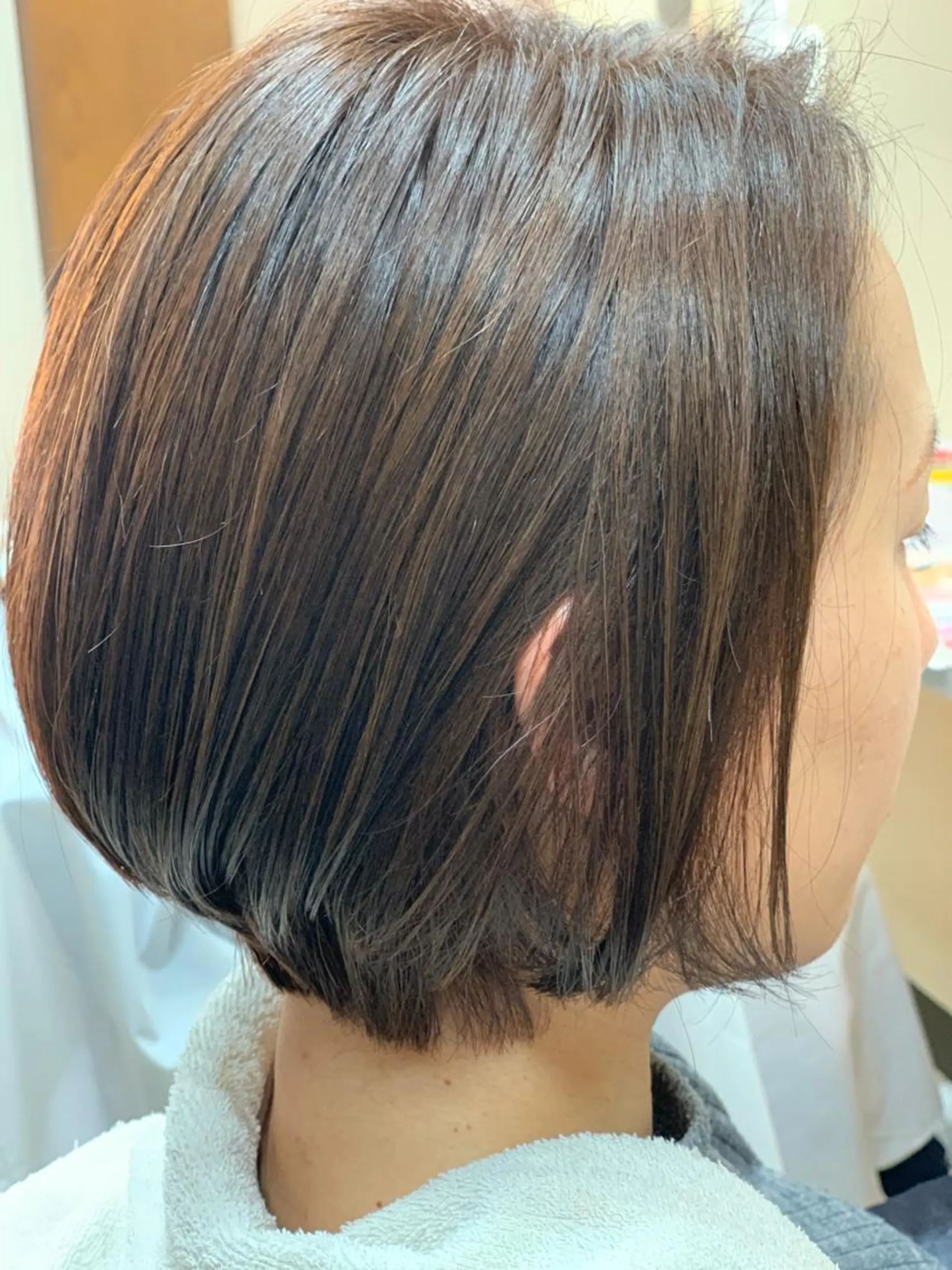 ショート カラー ショートボブ ベージュカラー ボブ ショートヘア 鈴木 健太のヘアスタイル