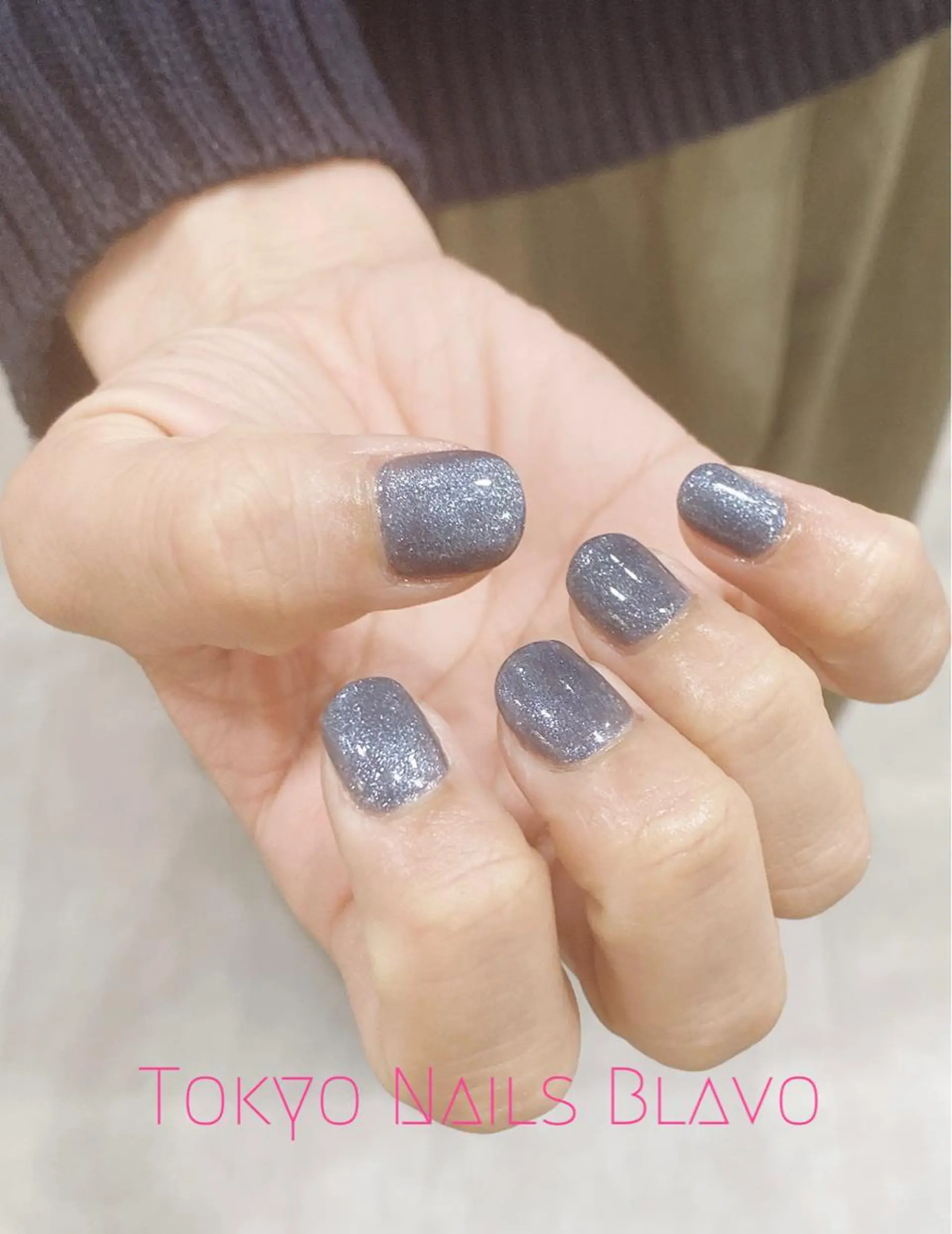ネイル ワンカラーネイル T.N.B 山本陽子のネイルデザイン