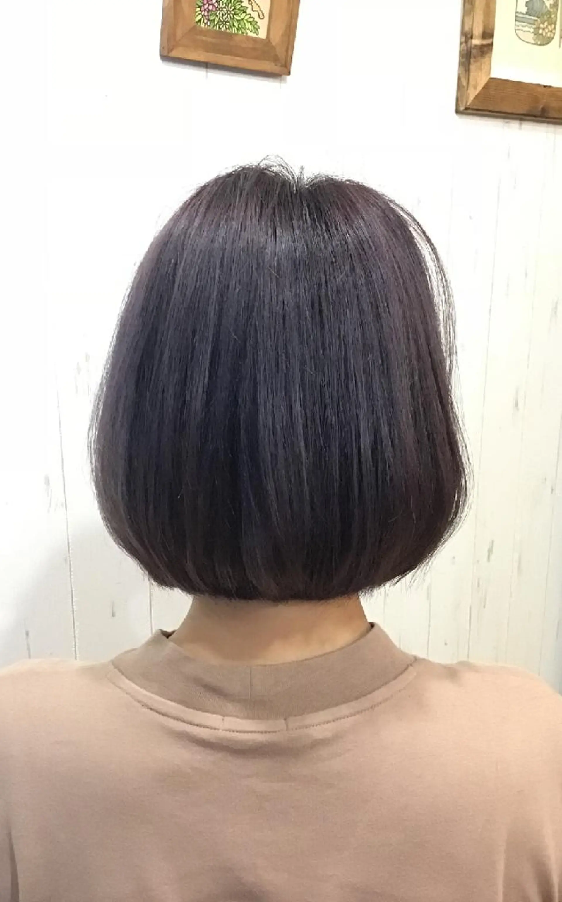 ミディアム カラー ブリーチ ヘアカラー&縮毛矯正 STAR☆RIVERのヘアスタイル