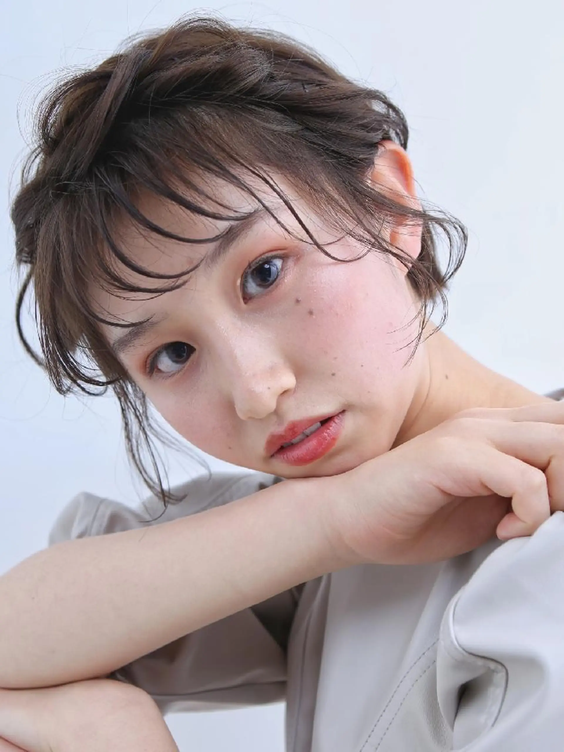 ショート カラー ショートヘア カット ヘアカラー ✨ブリーチなし透明感 カラー✨ゆりかのヘアスタイル