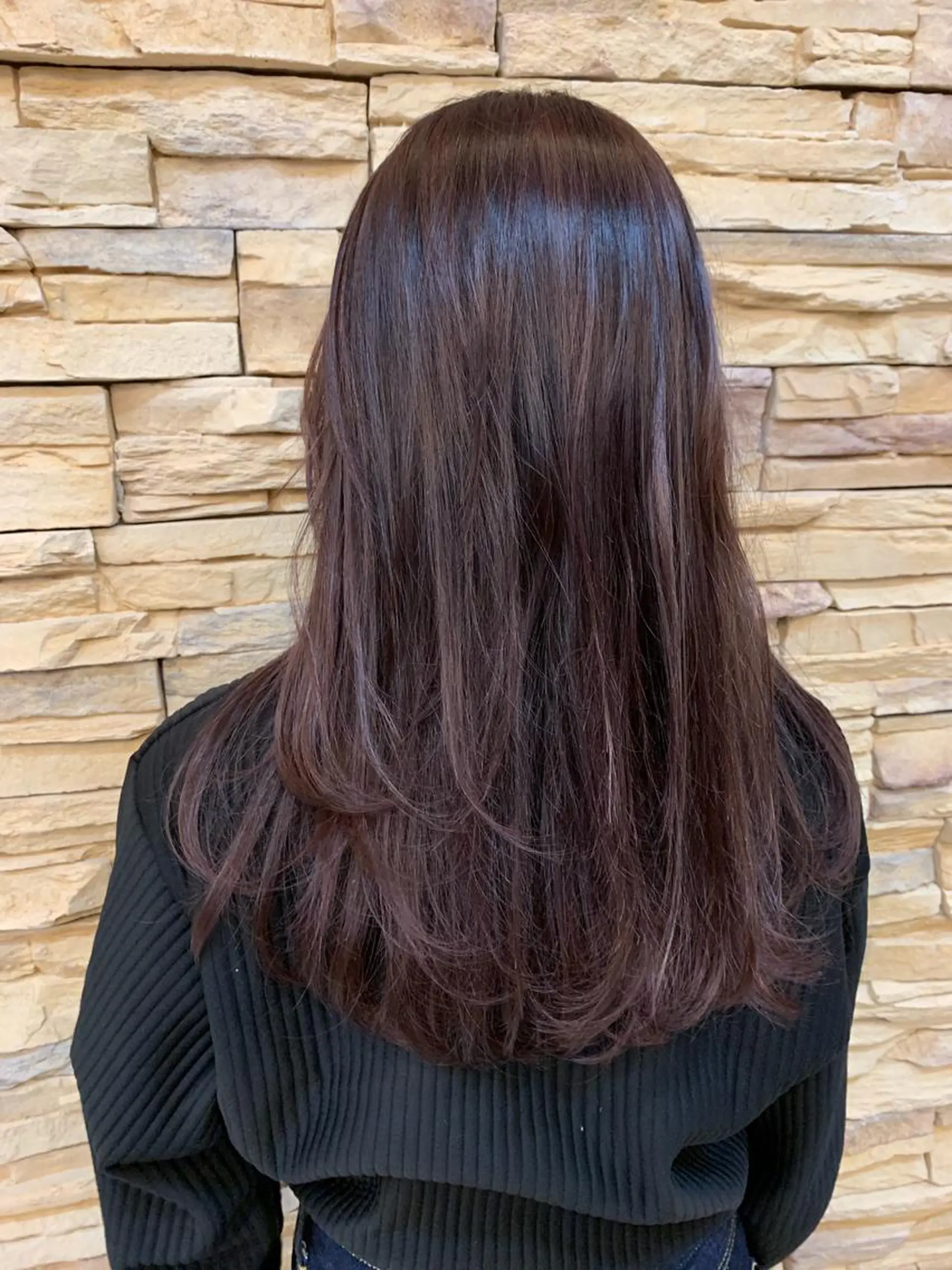 セミロング カラー 石川直樹 似合わせカット✨のヘアスタイル