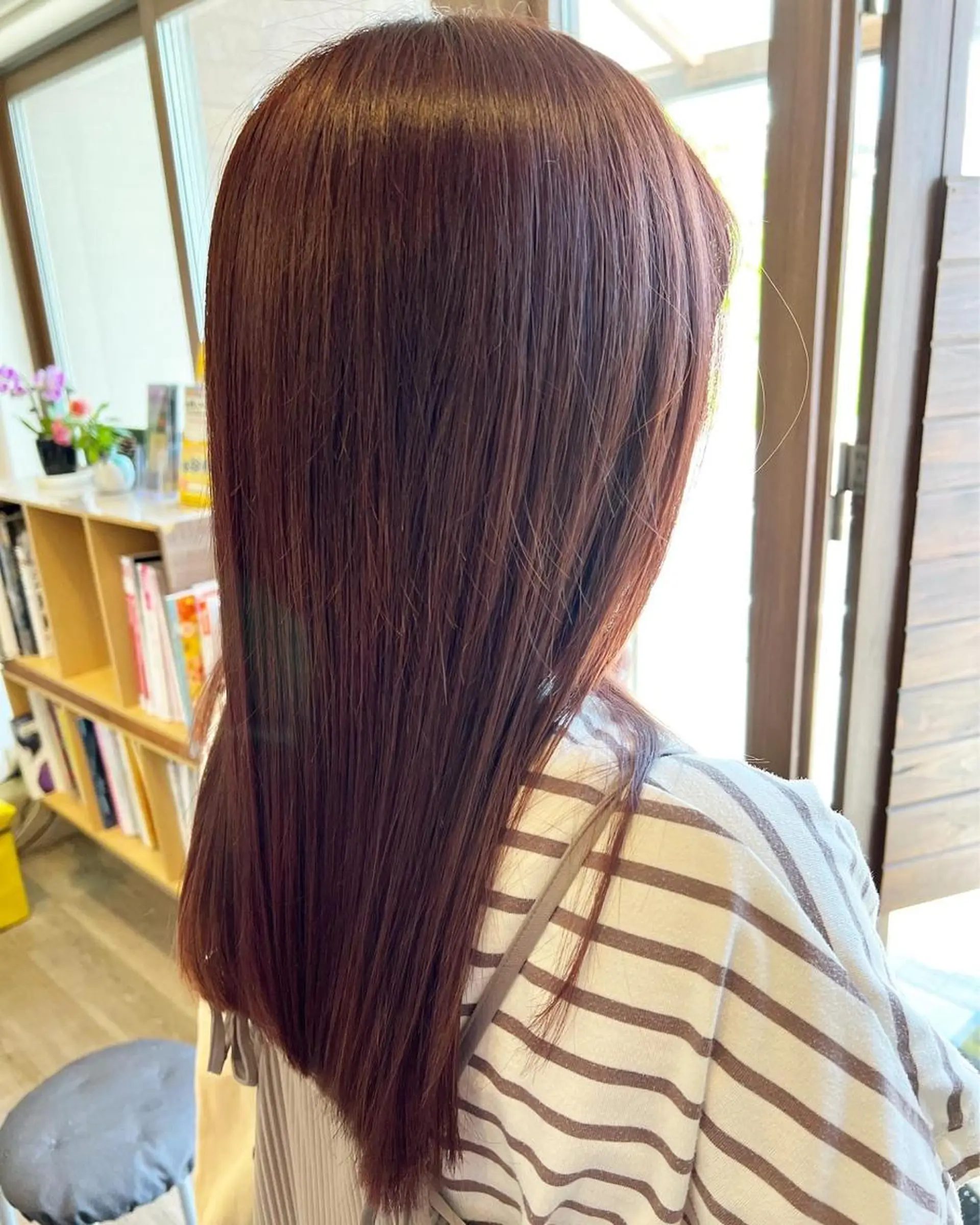 カラー 髪質改善 マツパ/髪質改善/ ラベゼ岩倉のマツエク・マツパデザイン