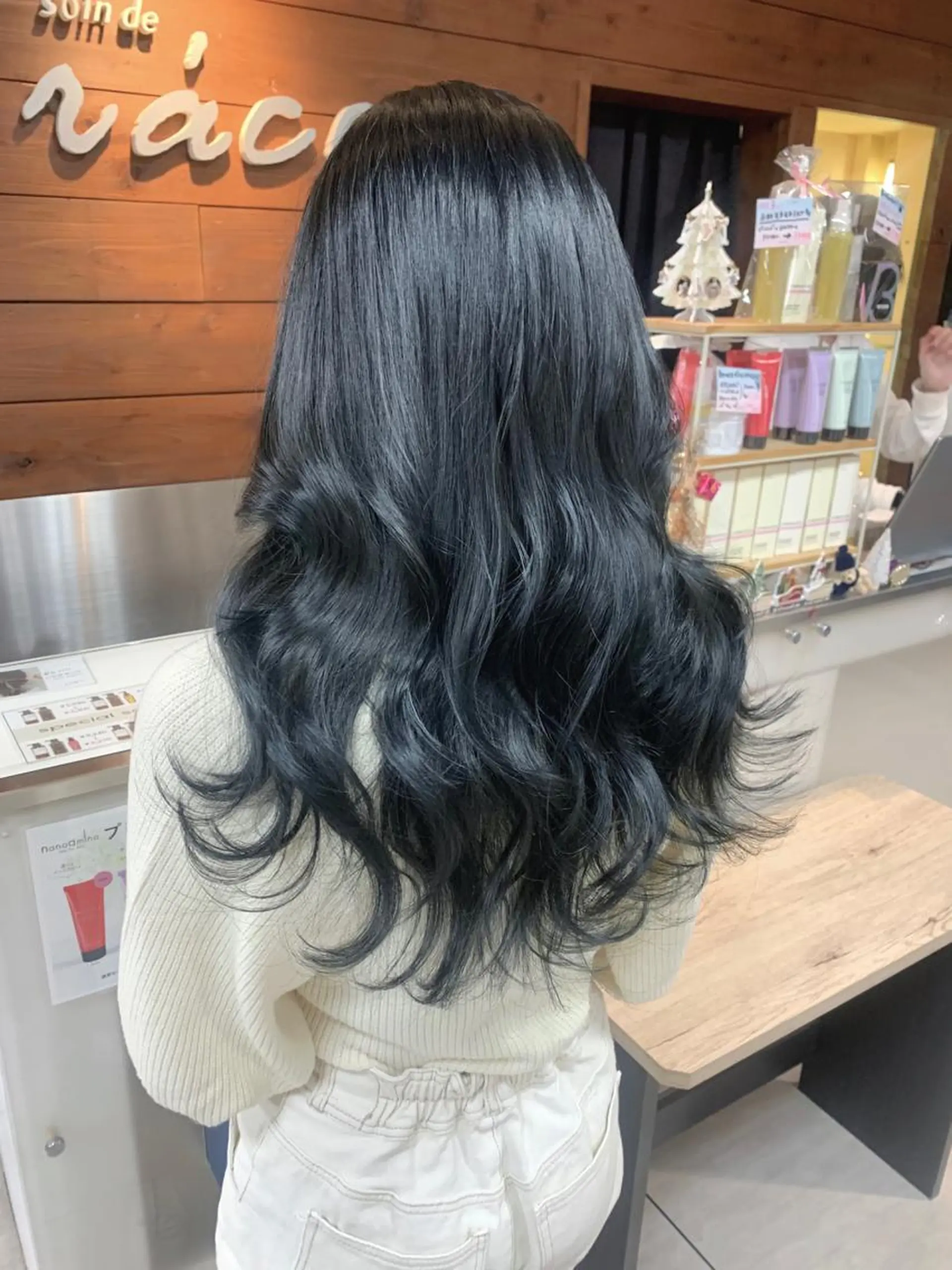 ロング 韓国風ヘア カット ヘアカラー 🫧艶髪カラー🫧 森本くるみのヘアスタイル