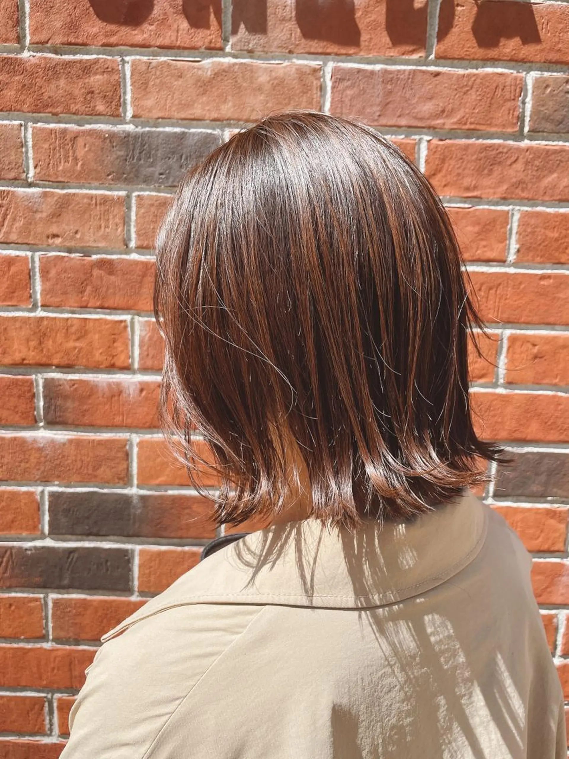 ミディアム カット トリートメント 小林 愛花のヘアスタイル