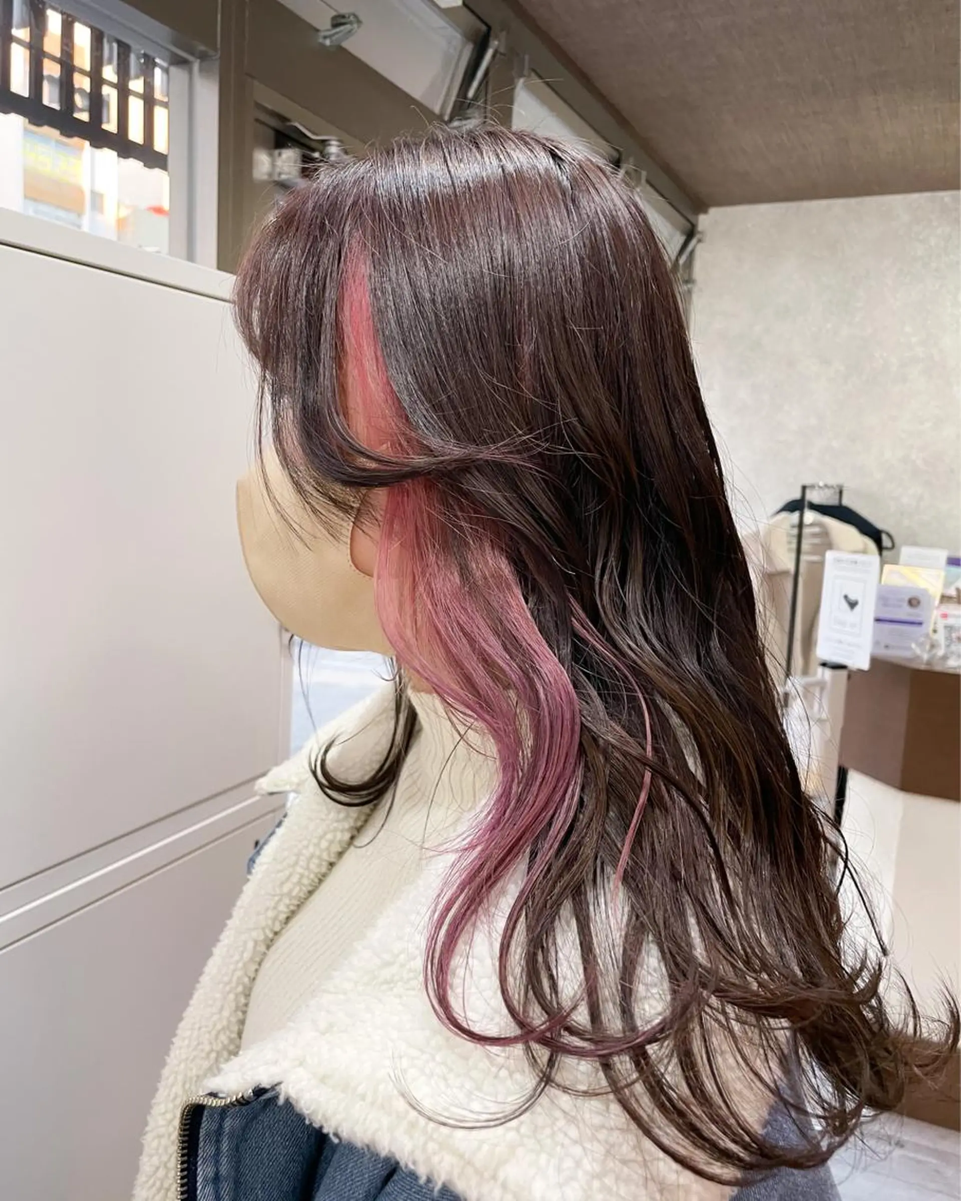 セミロング イワタ マハ/ minim hairのヘアスタイル