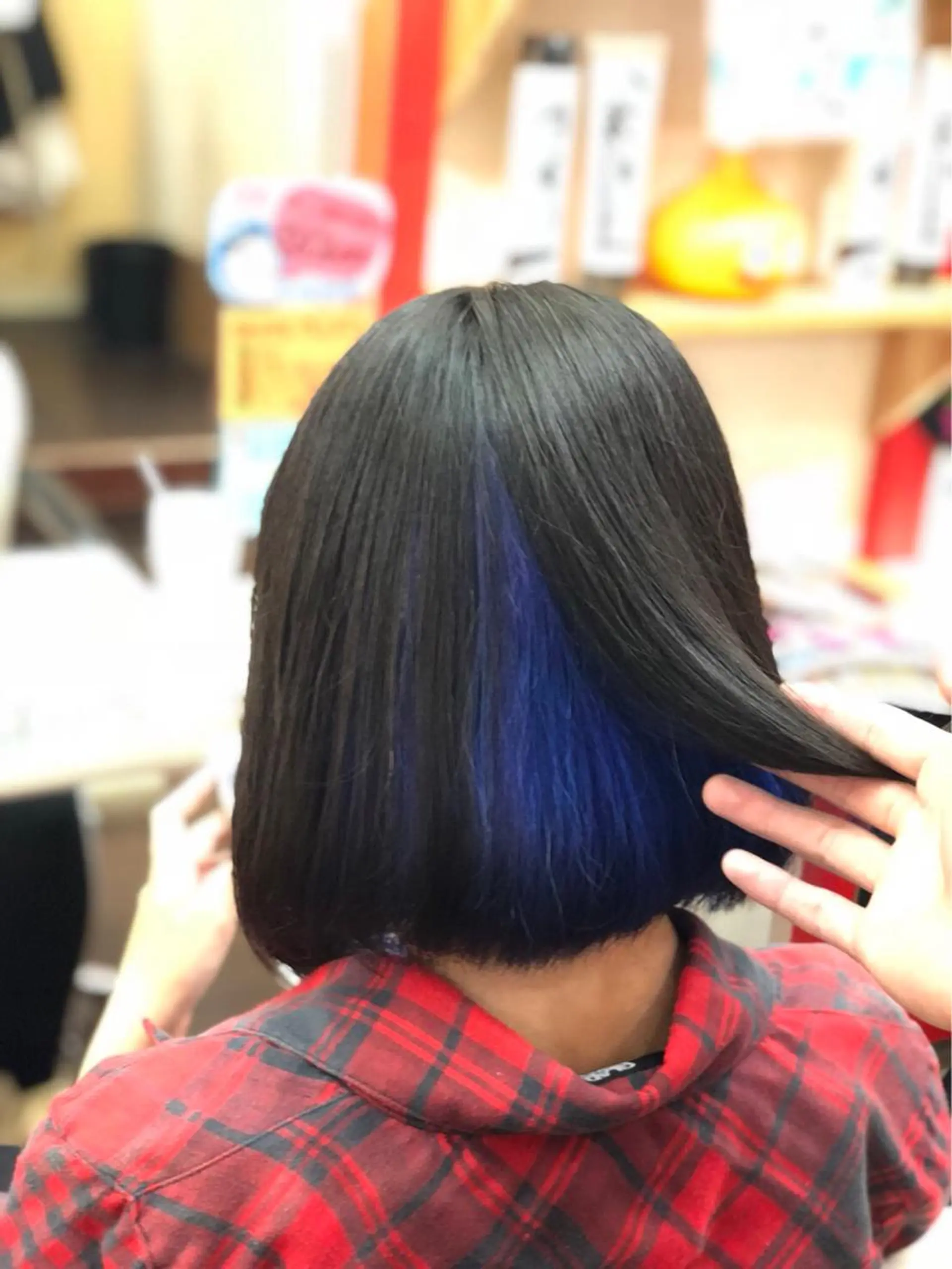 ミディアム カラー ヘアカラー たけい ゆうきのヘアスタイル