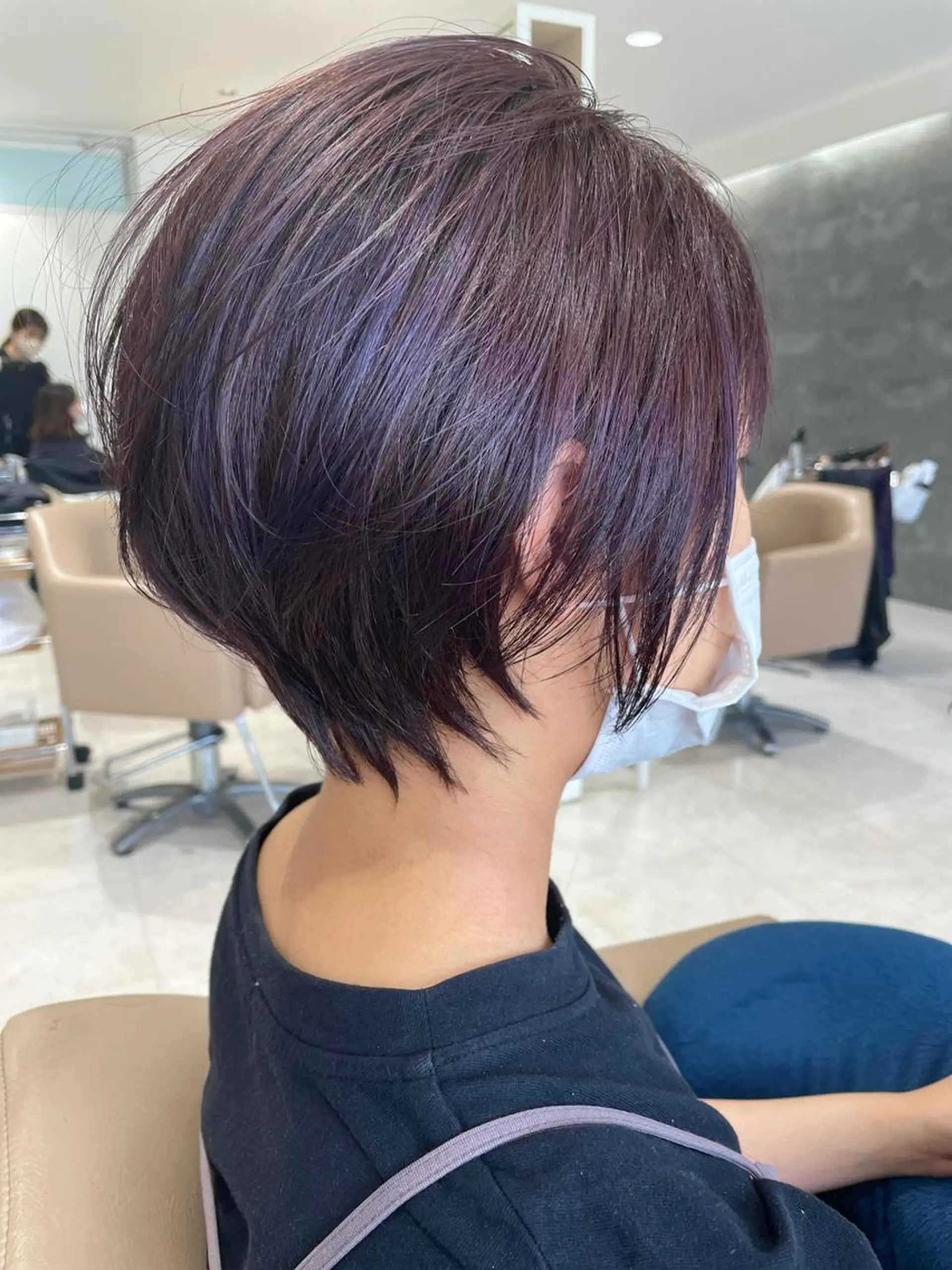 ショート くびれヘア ショートヘア YOKOI SHINJIのヘアスタイル