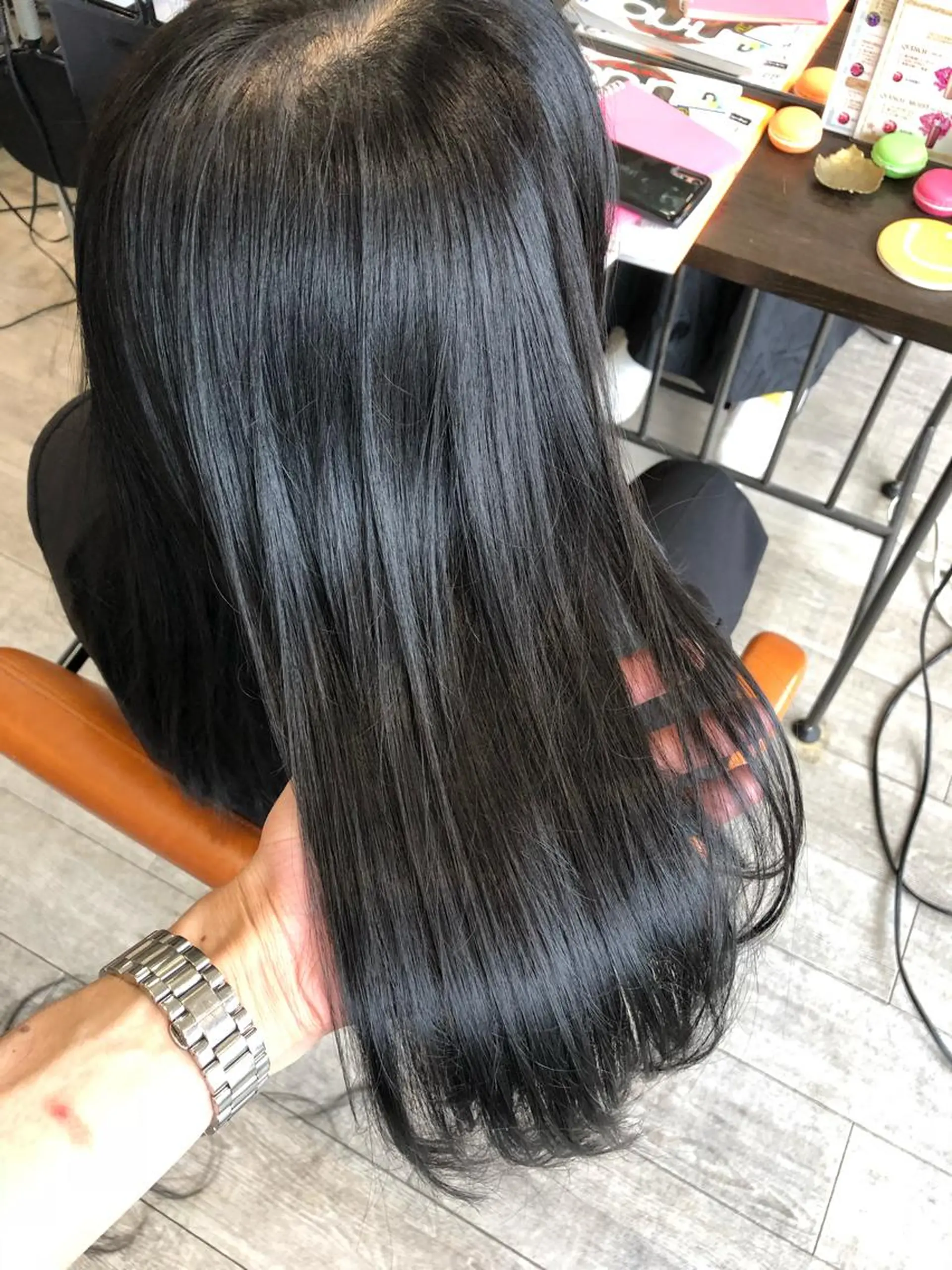 カラー ブルーカラー ブルージュ 透明感カラー ヘアカラー トリートメント ヘッドスパ グレージュ/髪質改善 Yamato.hのヘアスタイル