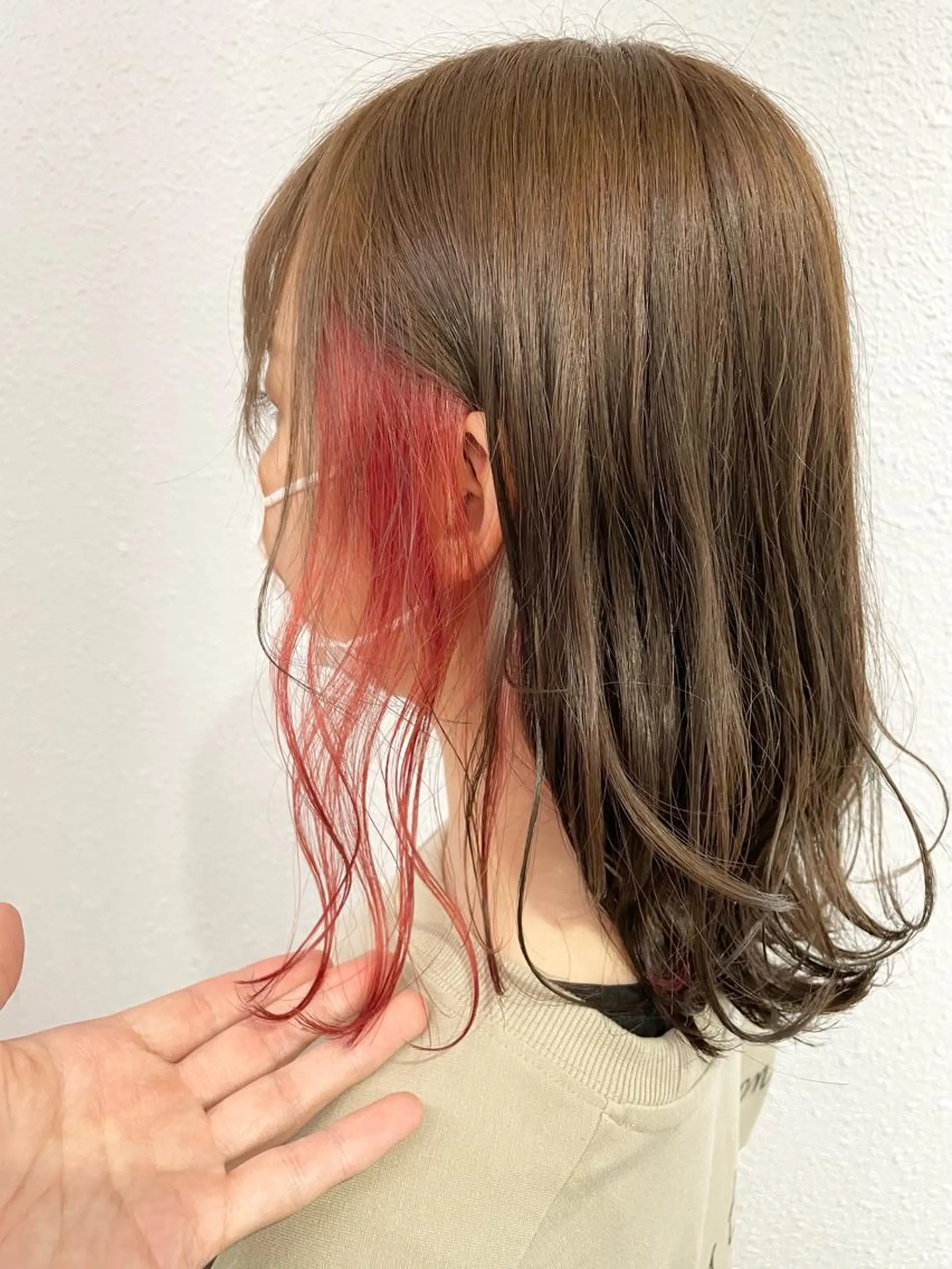 ミディアム merci JUNKIのヘアスタイル