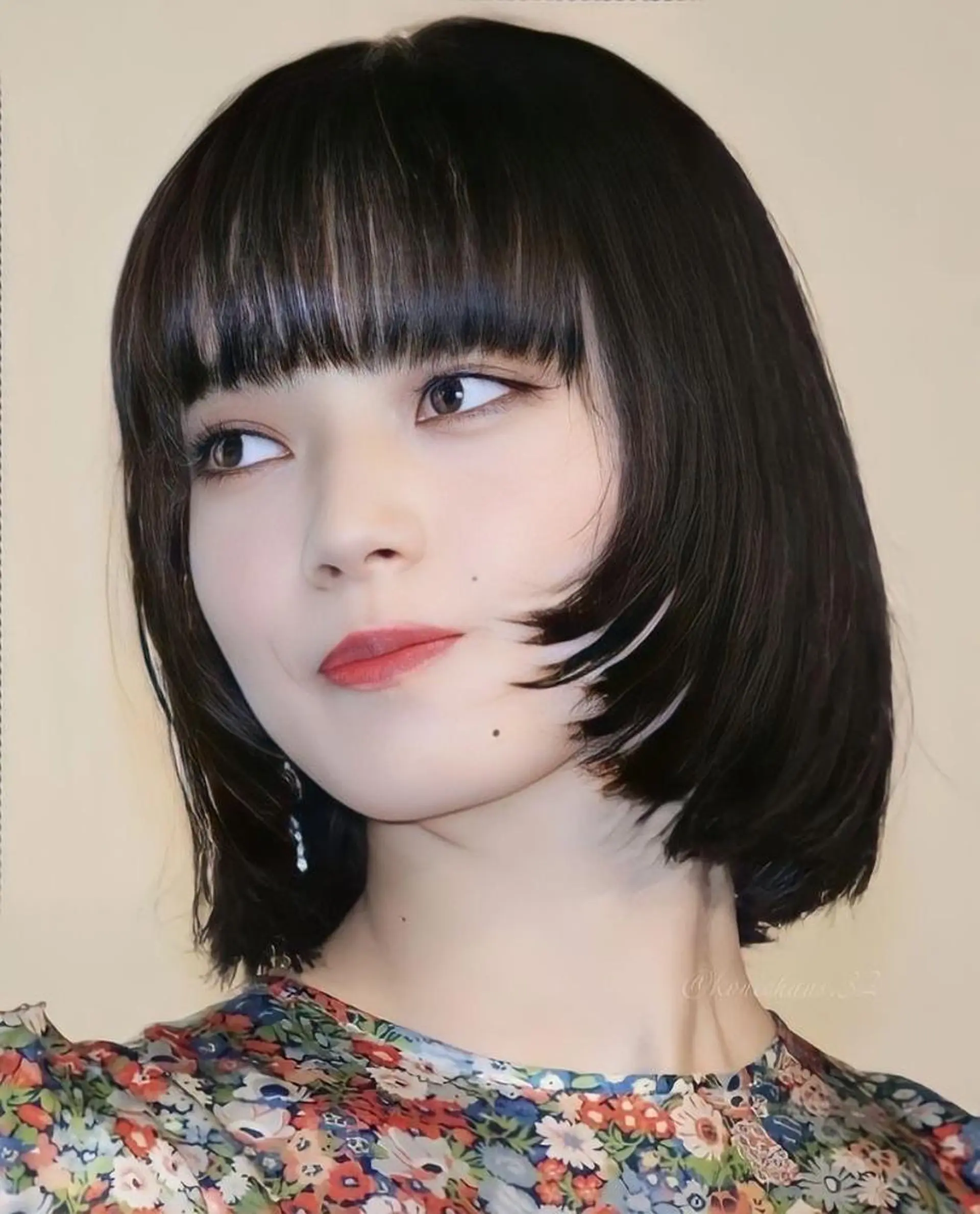 カラー 莉乃/縮毛矯正/髪質 改善/艶カラーのヘアスタイル