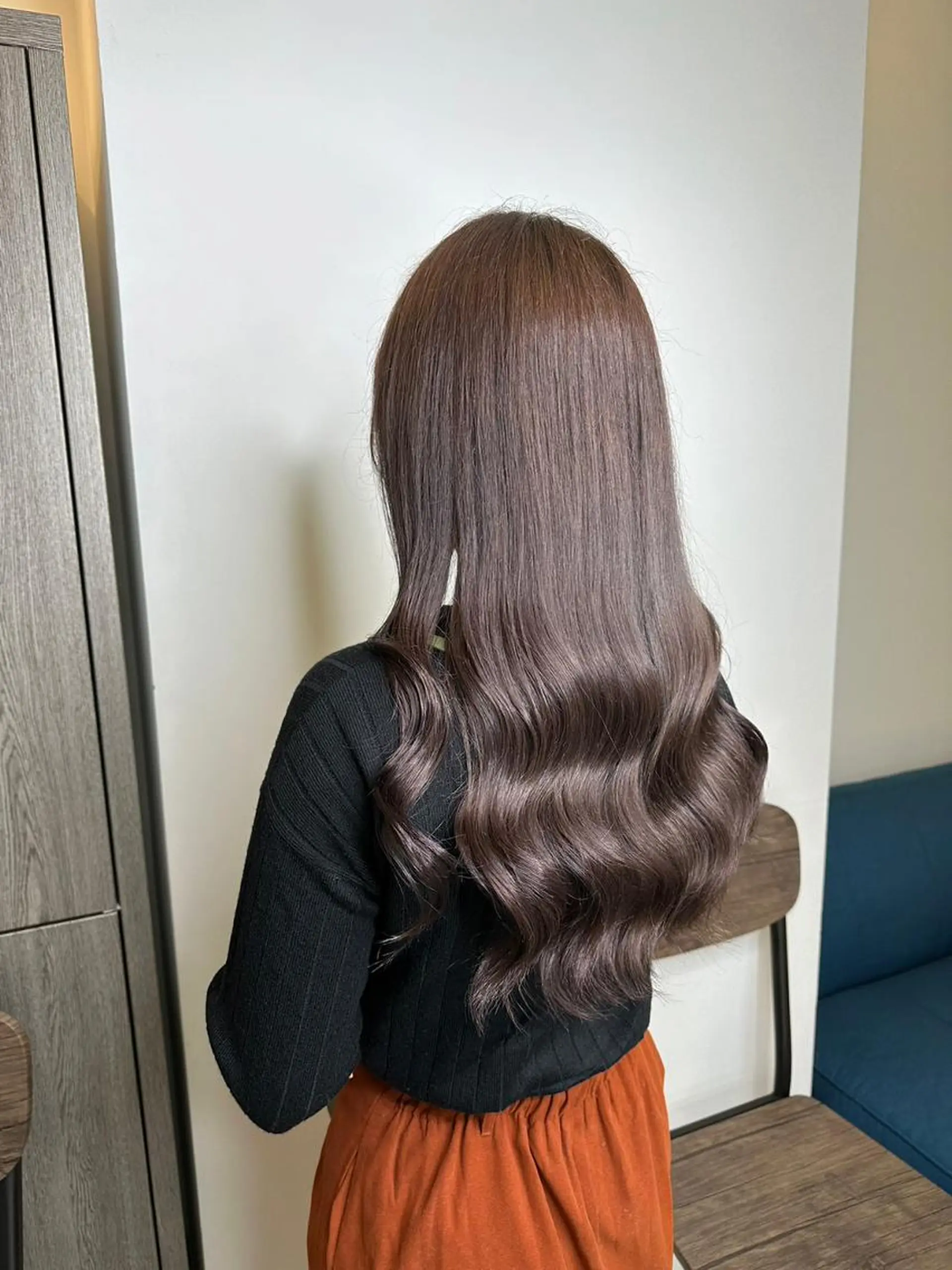 ロング カラー ブリーチ ケアブリーチ ダブルカラー イヤリングカラー ハイライトカラー N°sopo 札幌大通のヘアスタイル