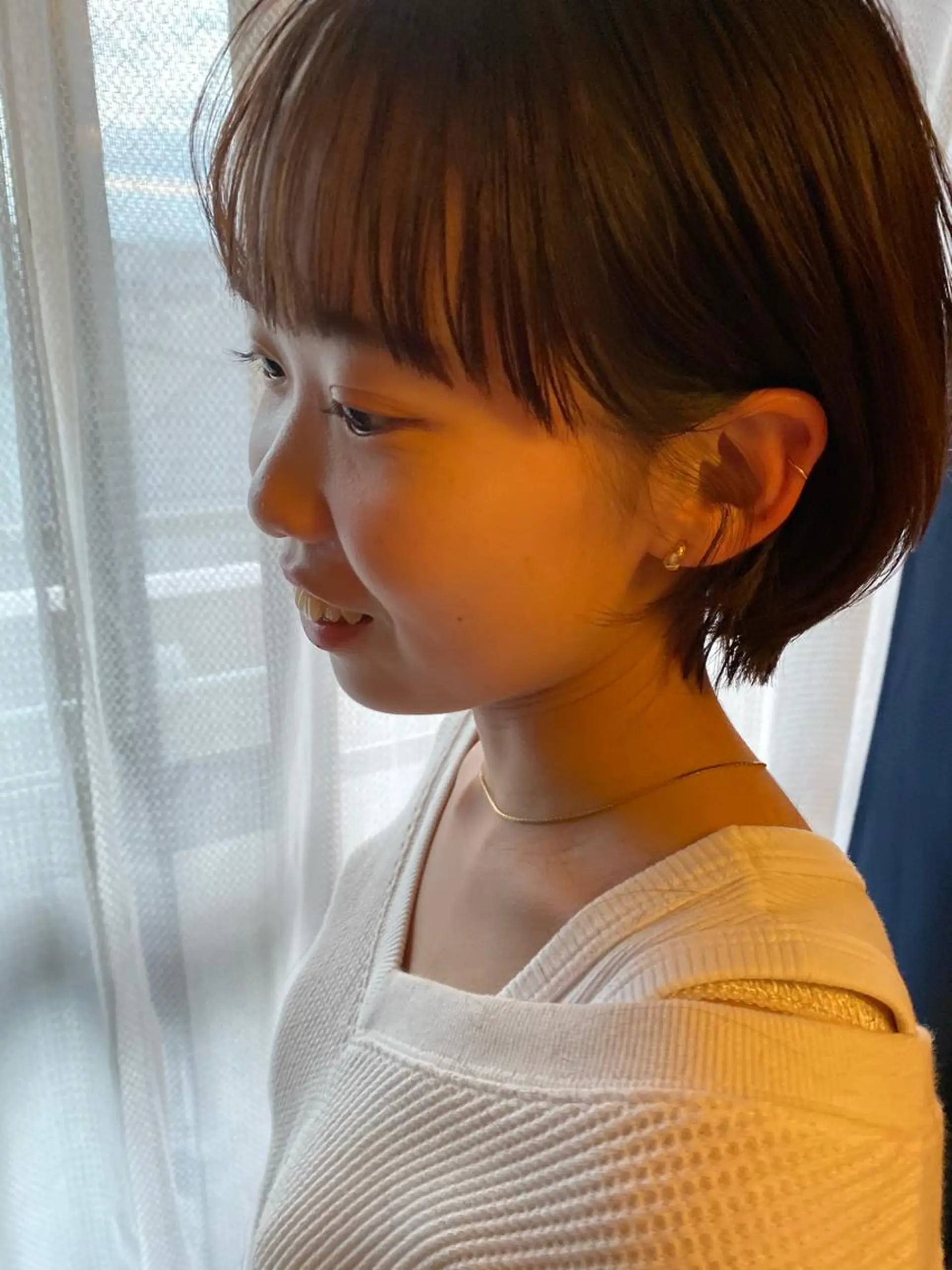 ショート ショートヘア パーマ美容師 hanaのヘアスタイル