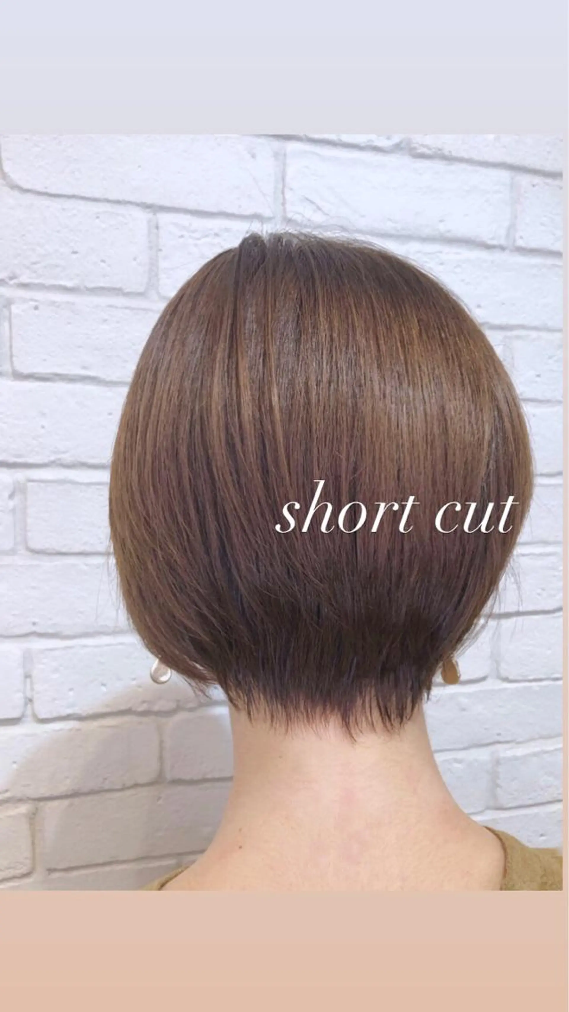 ショート カラーアンドケアリタ kitamuuuのヘアスタイル