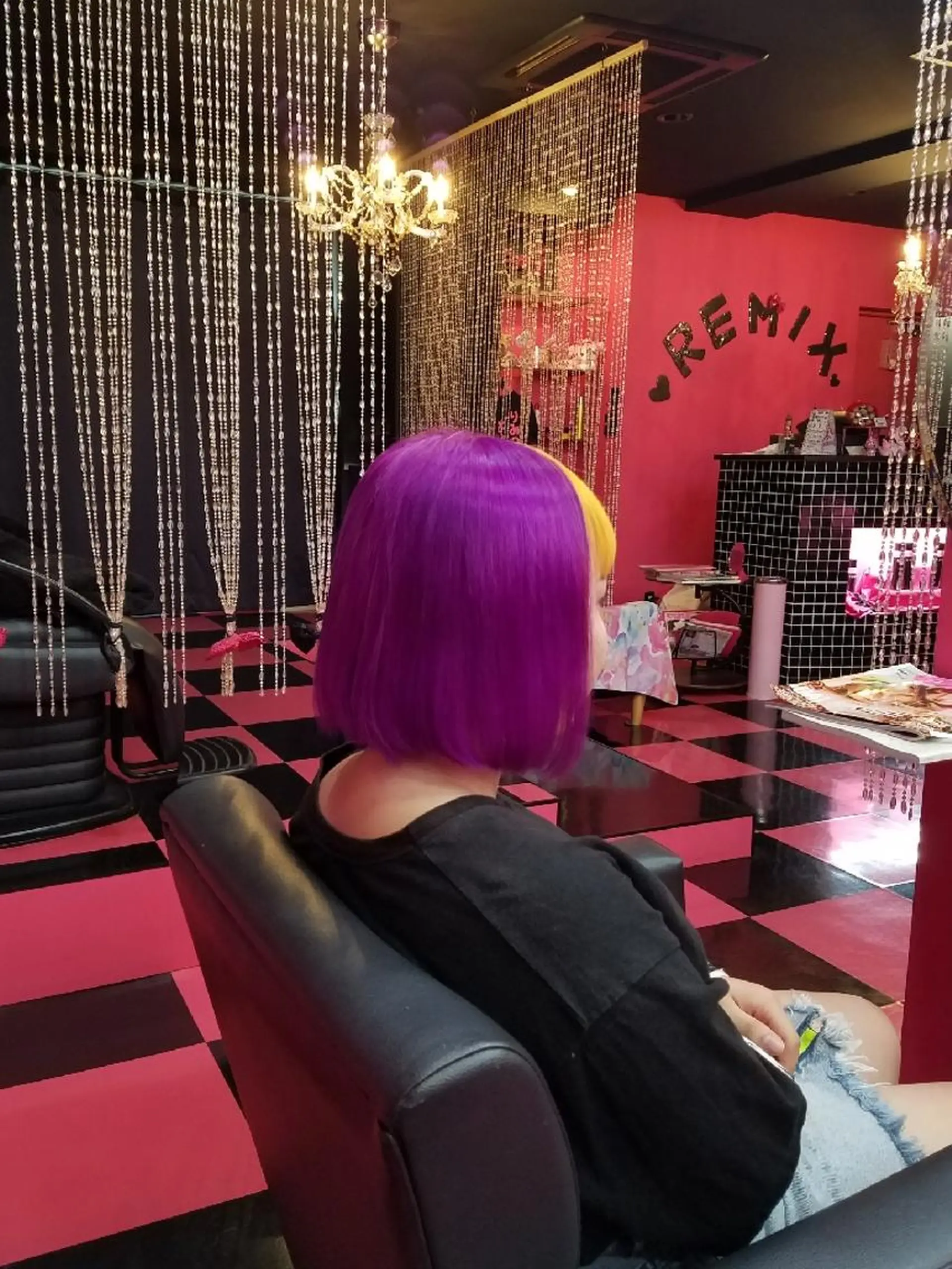 ミディアム カラー ブリーチ ダブルカラー REMIX　by　  Love　hairのヘアスタイル