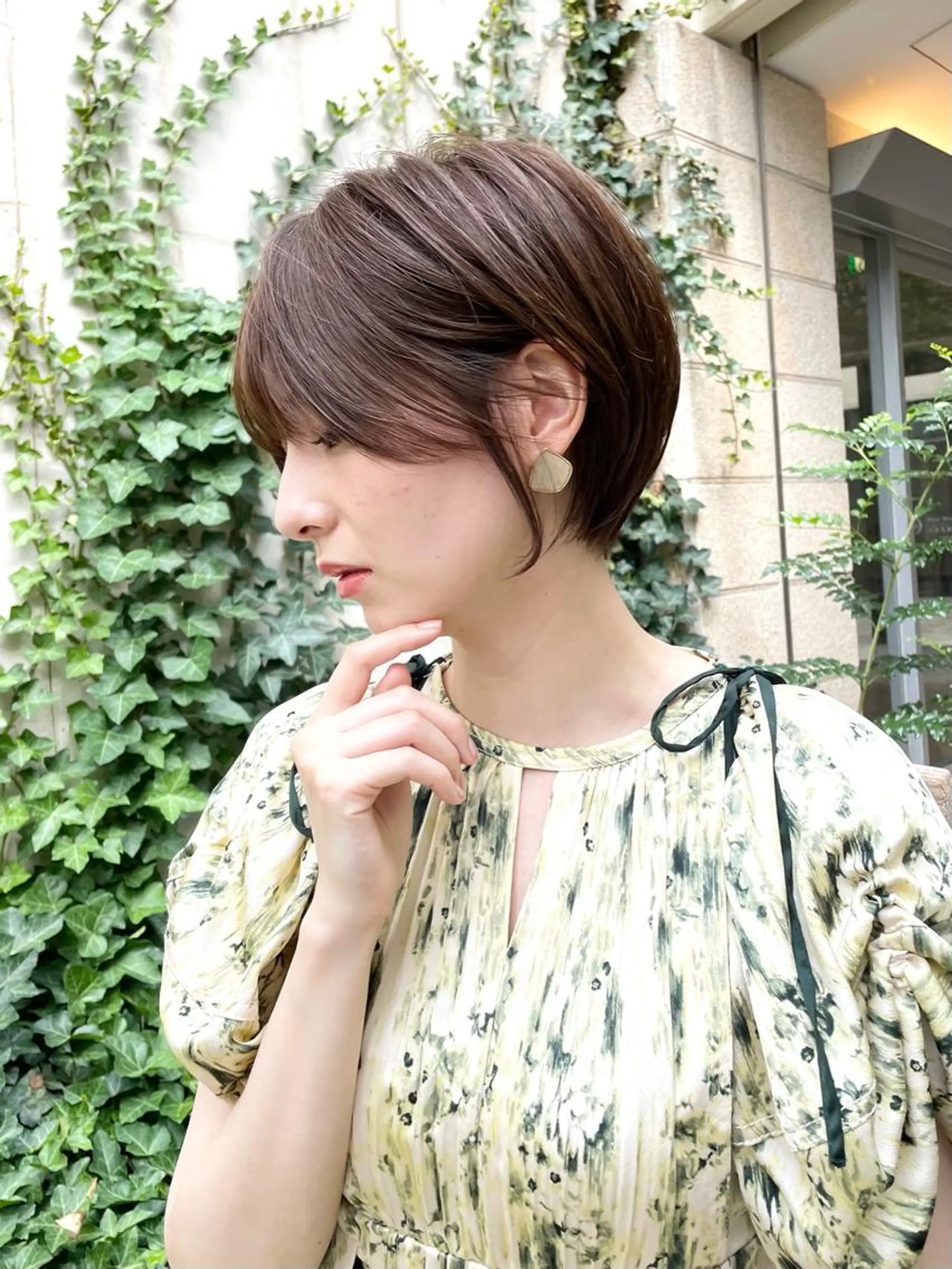 ショート 江崎 良のヘアスタイル