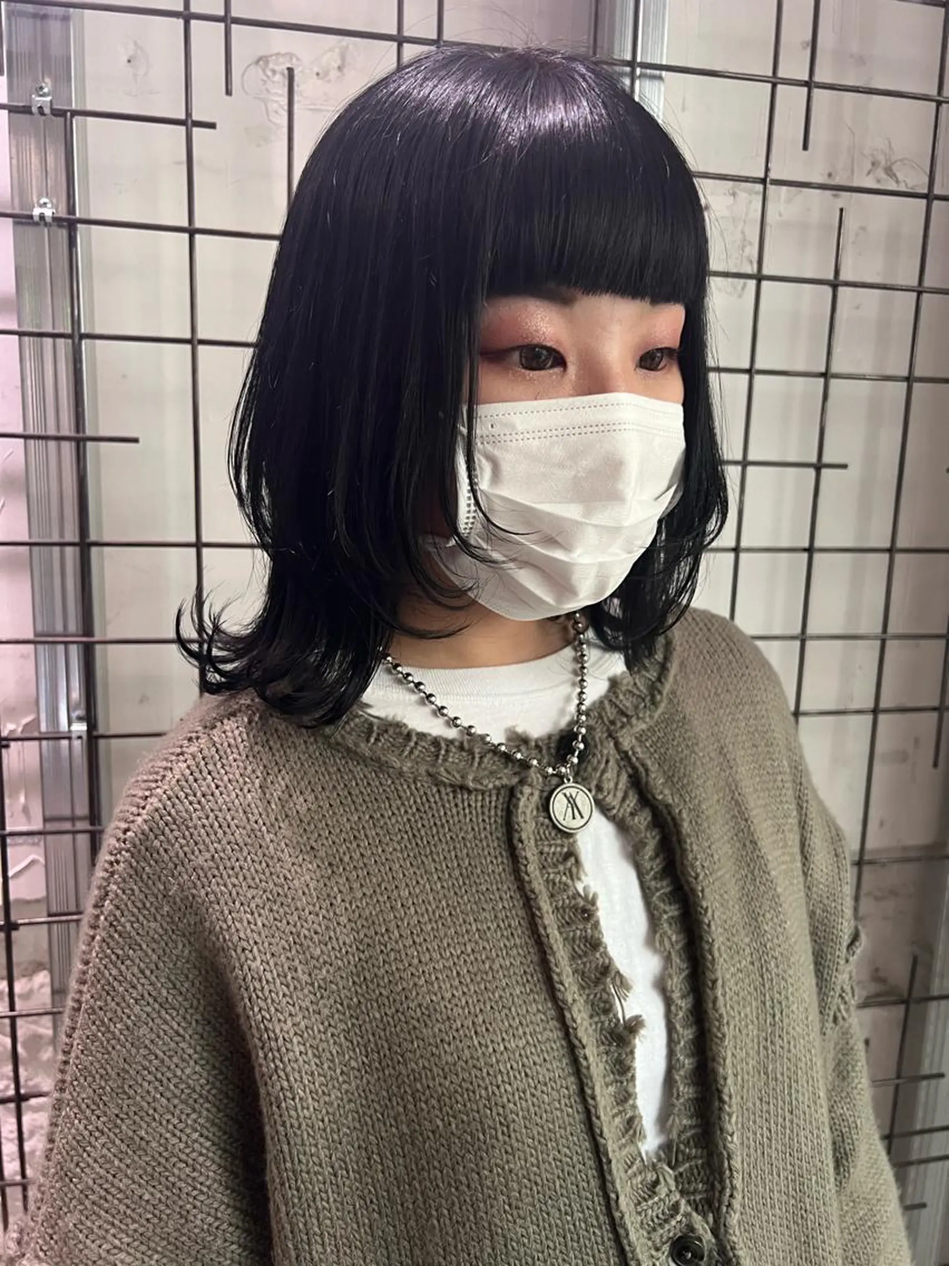 ミディアム カラー カット ヘアカラー AYANE 韓国ヘア /レイヤーカットのヘアスタイル