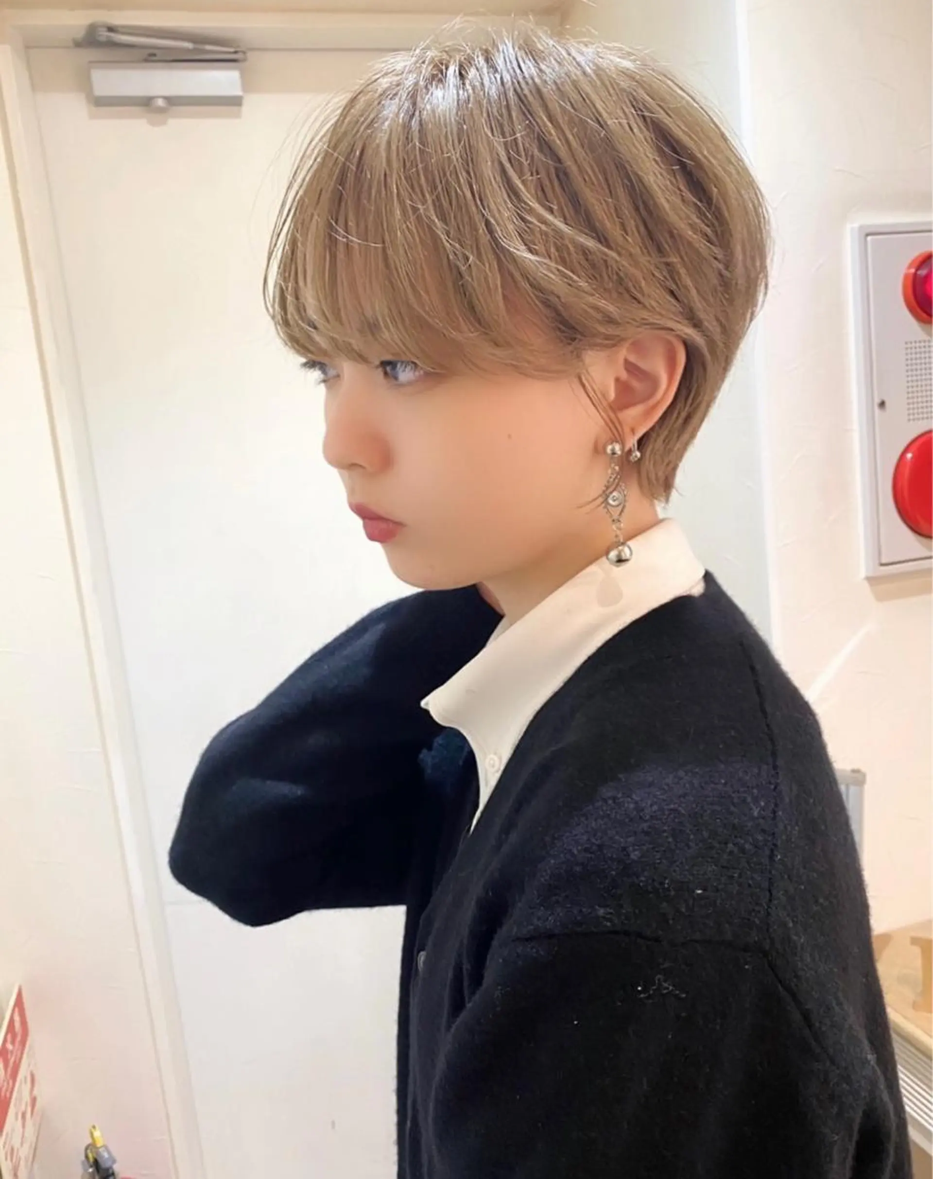 ショート カラー ショートボブ ブリーチ ハイトーンカラー ボブ ショートヘア 🔮診断サロン 【BASSA】🔮のヘアスタイル