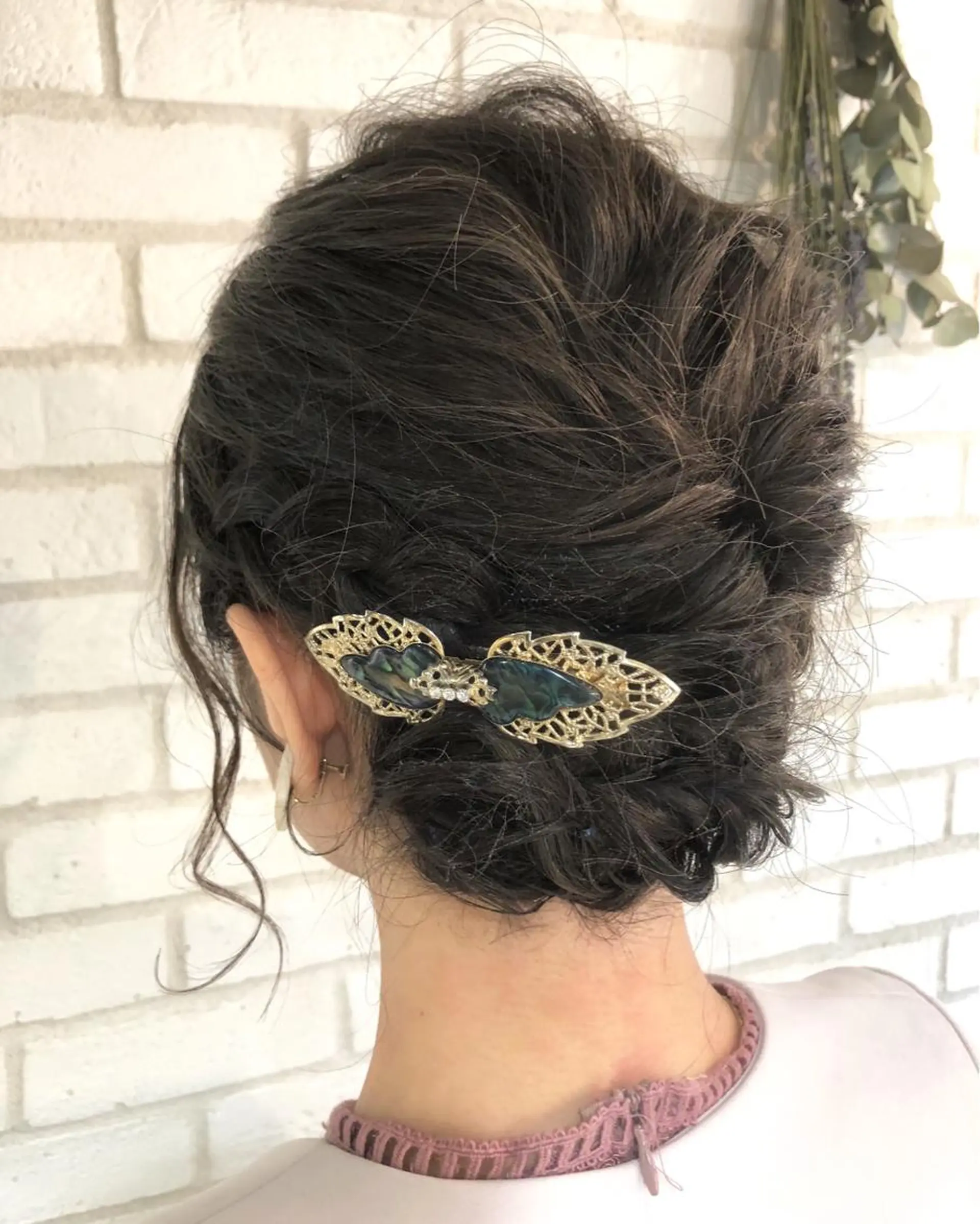 ミディアム ヘアアレンジ 小島 侑衣のヘアスタイル