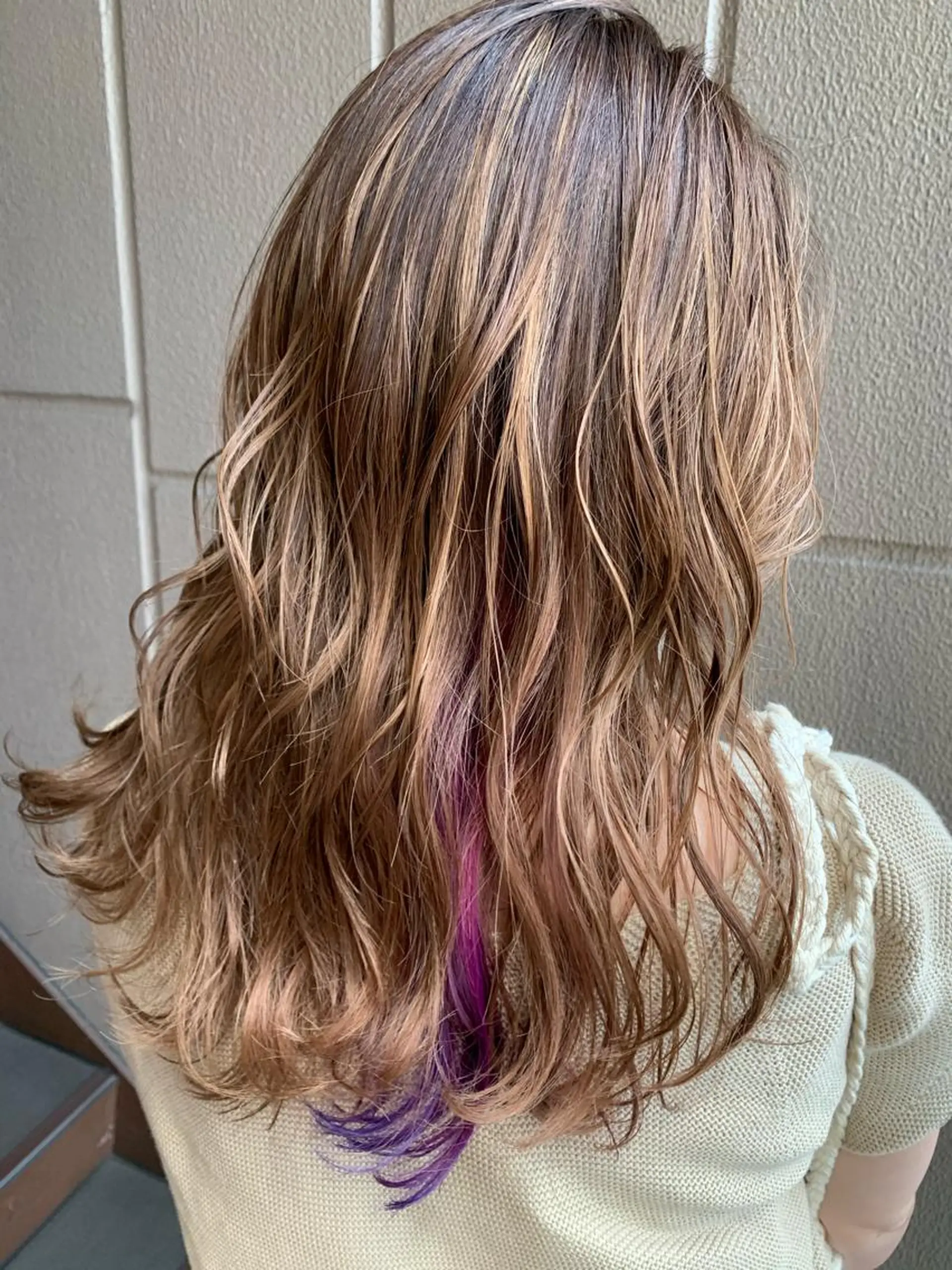 セミロング カラー Joule 大分メンズのヘアスタイル