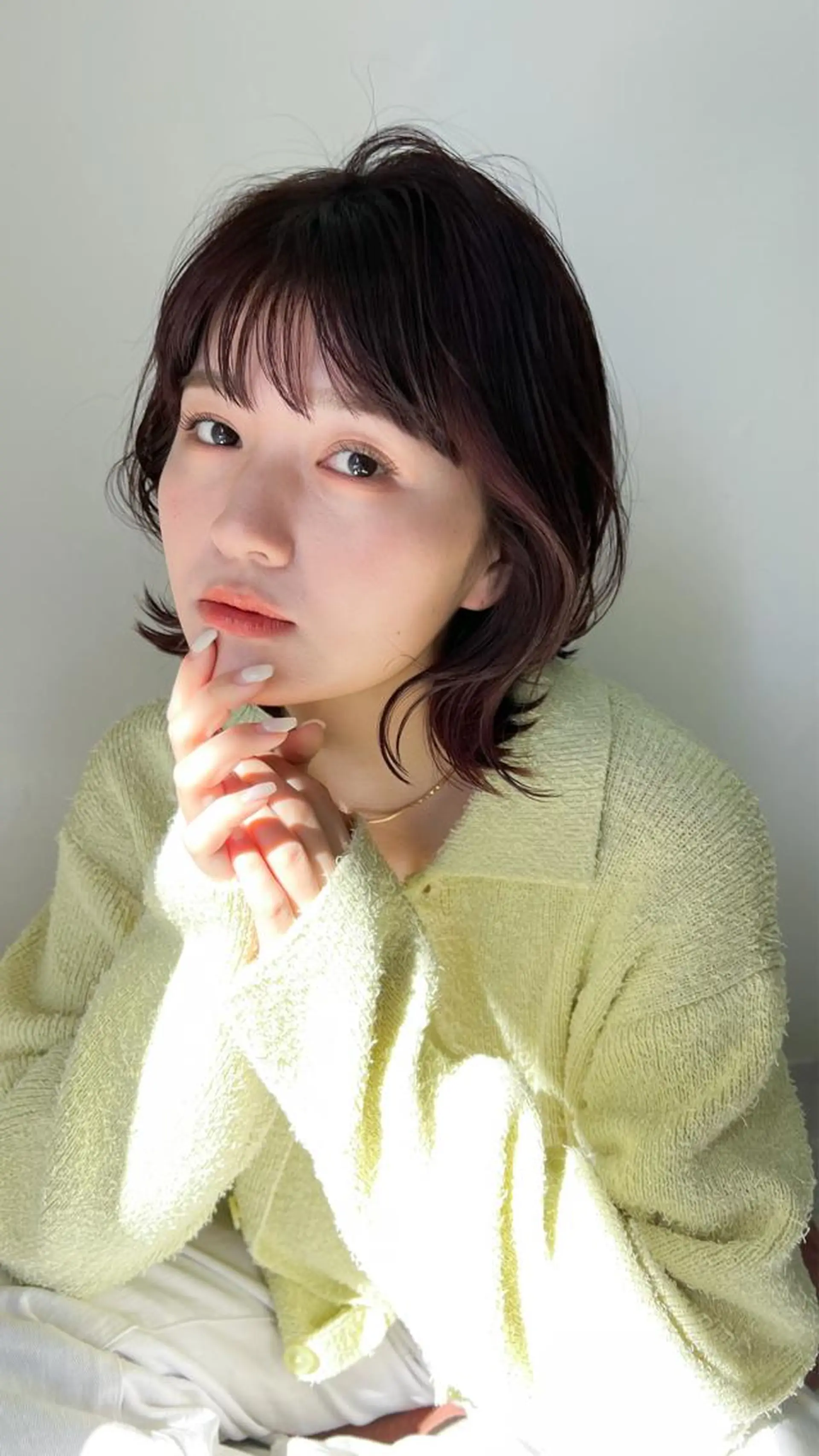 ショート カラー 谷町/Le'a /竹原しおなのヘアスタイル