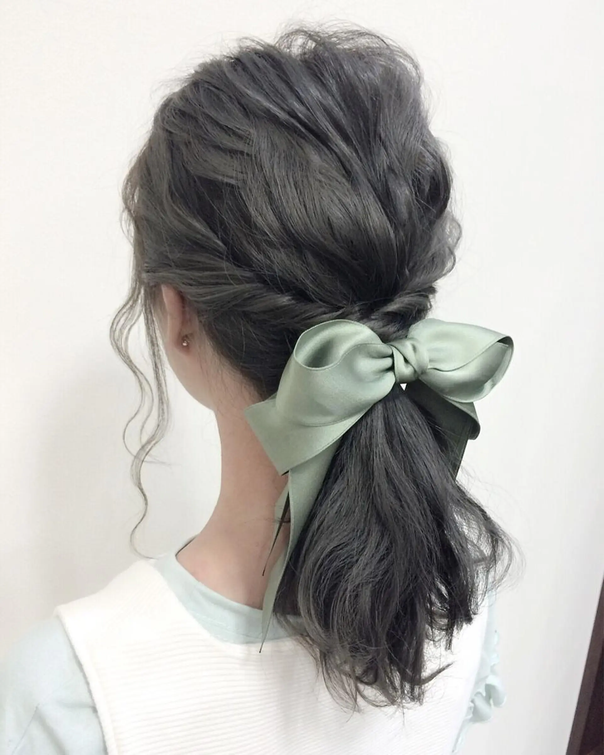 ミディアム セミロング ロング ヘアアレンジ 沢田 瞳のヘアスタイル