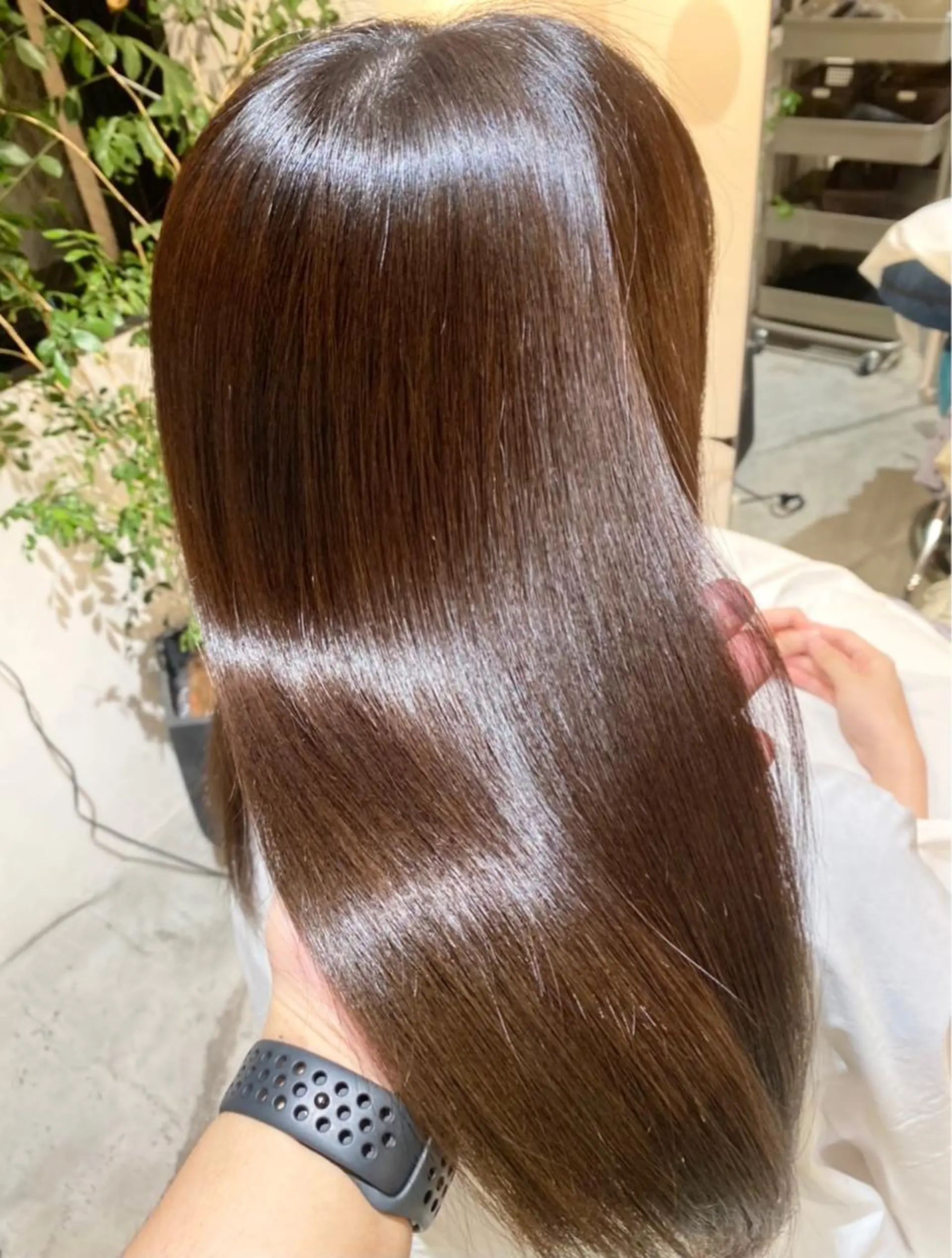 セミロング 必ず笑顔で帰っていた だきます！安田祐貴のヘアスタイル