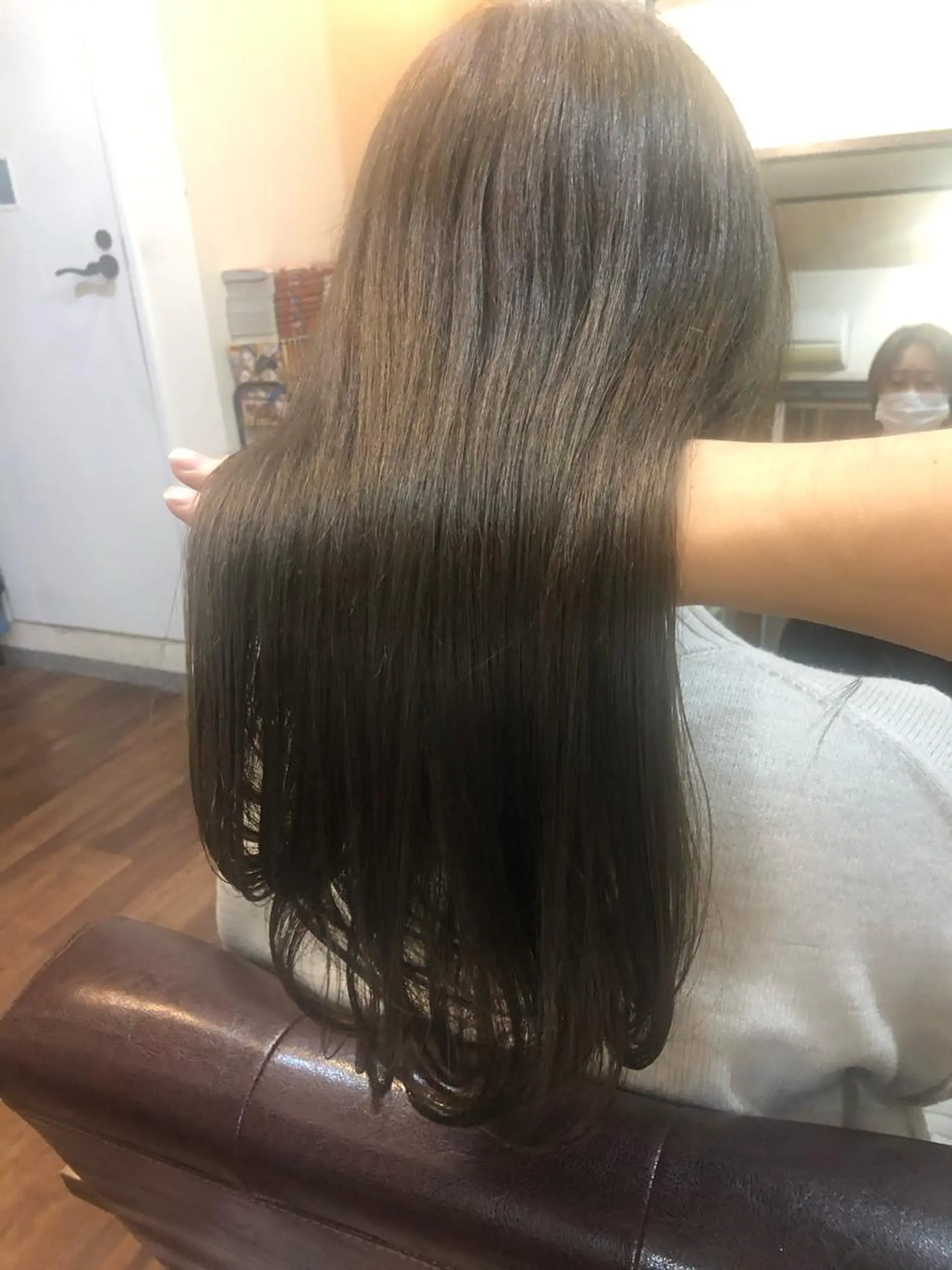 ロング ヘアカラー トリートメント 縮毛矯正の達人 ☆　松本のヘアスタイル