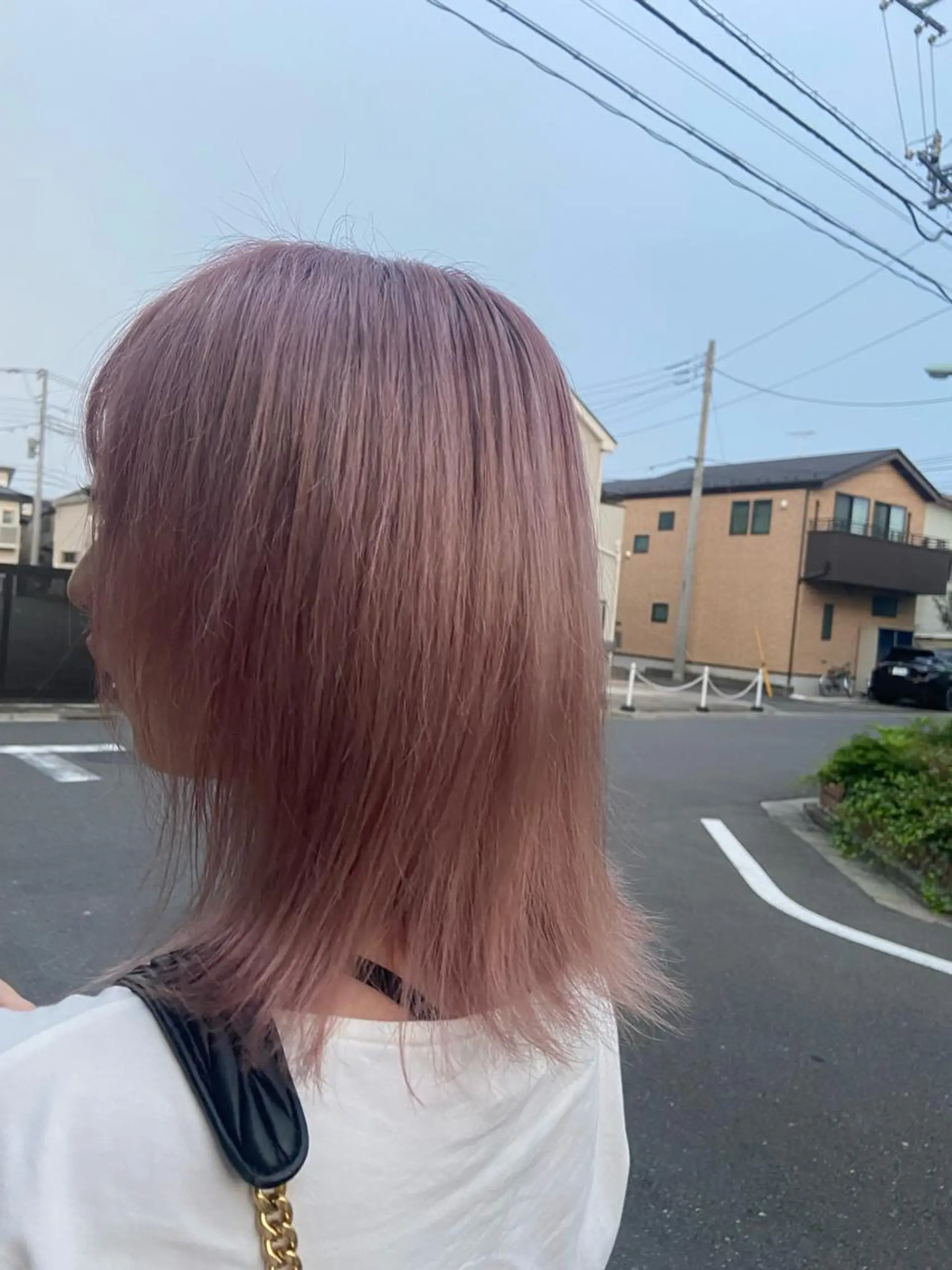 ミディアム カラー 🪼高評価🪼 💎柴崎の藤咲💎のヘアスタイル