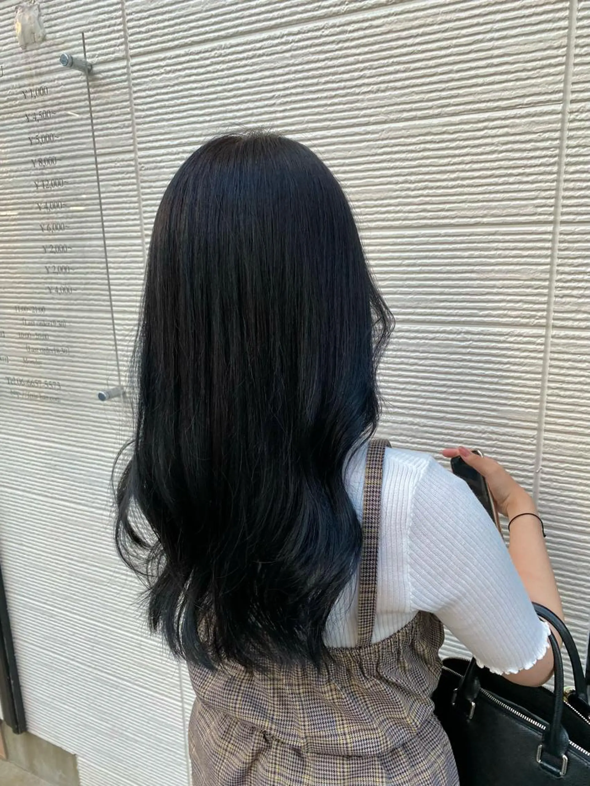 ロング カラー ブルーカラー 透明感カラー Rinka/梅田/ 透け感カラー🤎のヘアスタイル