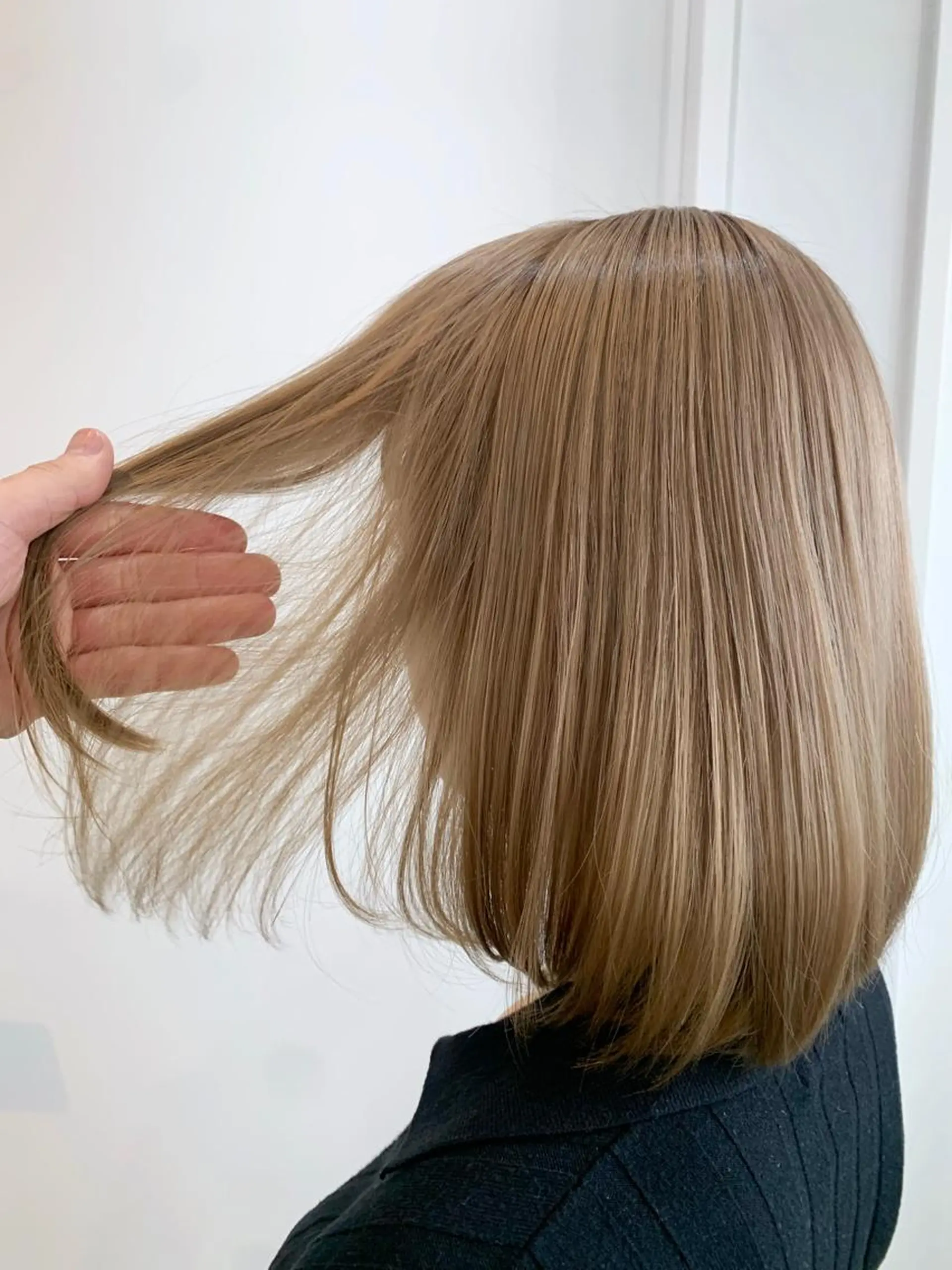 カラー トリートメント 山本 晶大のヘアスタイル