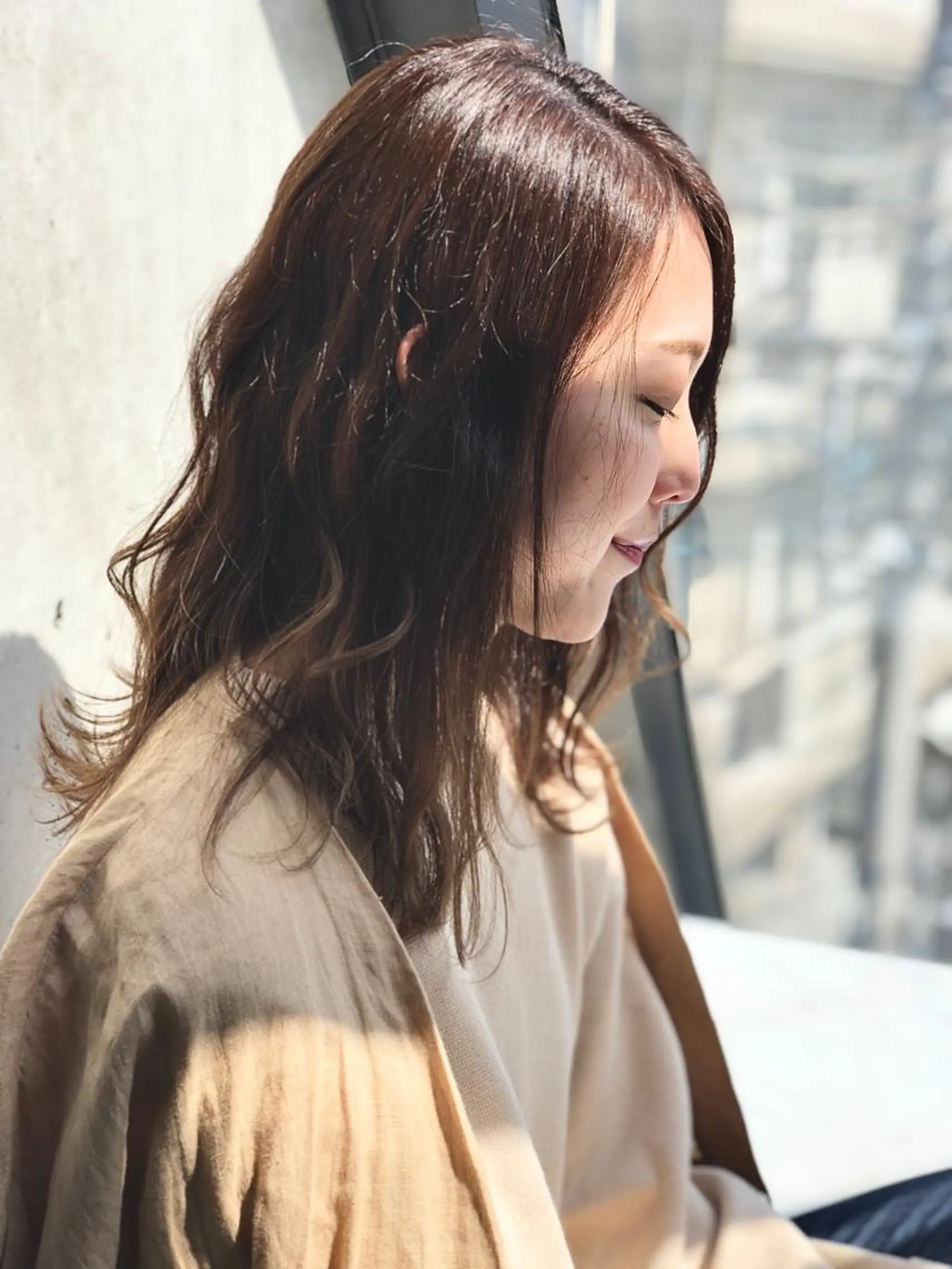 ミディアム カラー パーマ カット ヘアカラー トリートメント ✨菅近 湧太✨のヘアスタイル