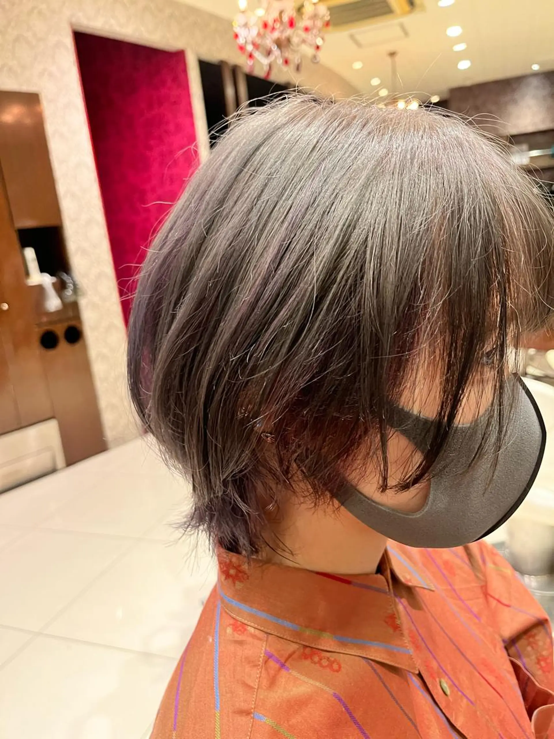 ショート 縮毛/髪質改善 上野颯太のヘアスタイル