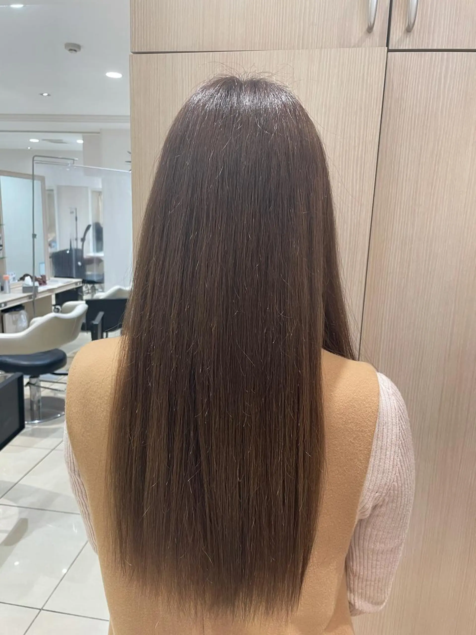 ロング カラー イルミナカラー トリートメント カット ヘアカラー トリートメント 韓国ヘアメイク🎀/ 縮毛矯正✨山本媛香のヘアスタイル