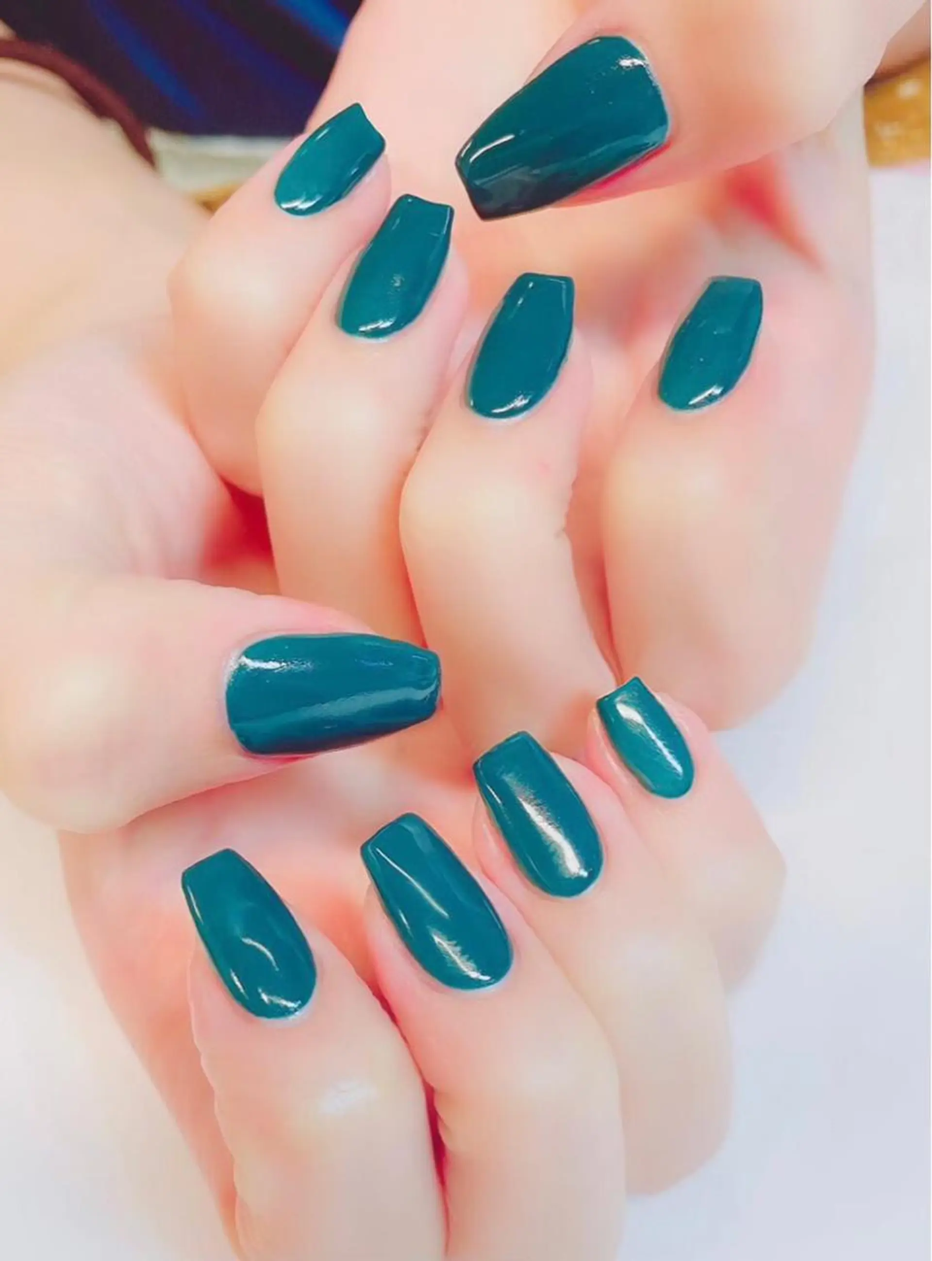 ネイル ワンカラーネイル ハンドネイル フットネイル ハンドケア 🦋AYNIL🦋 ナチュラル専門店♥️のネイルデザイン