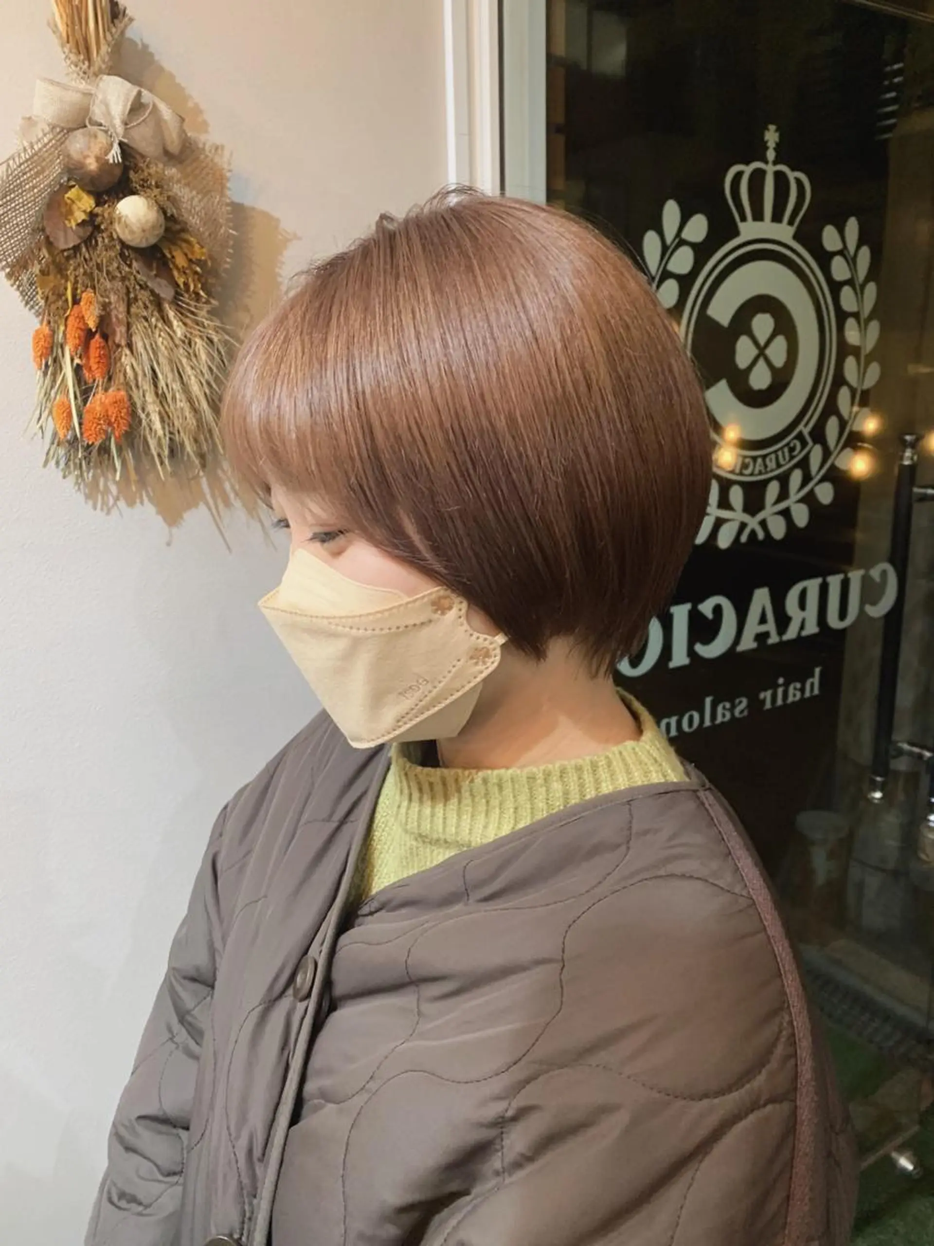 ショート 田中 優衣のヘアスタイル