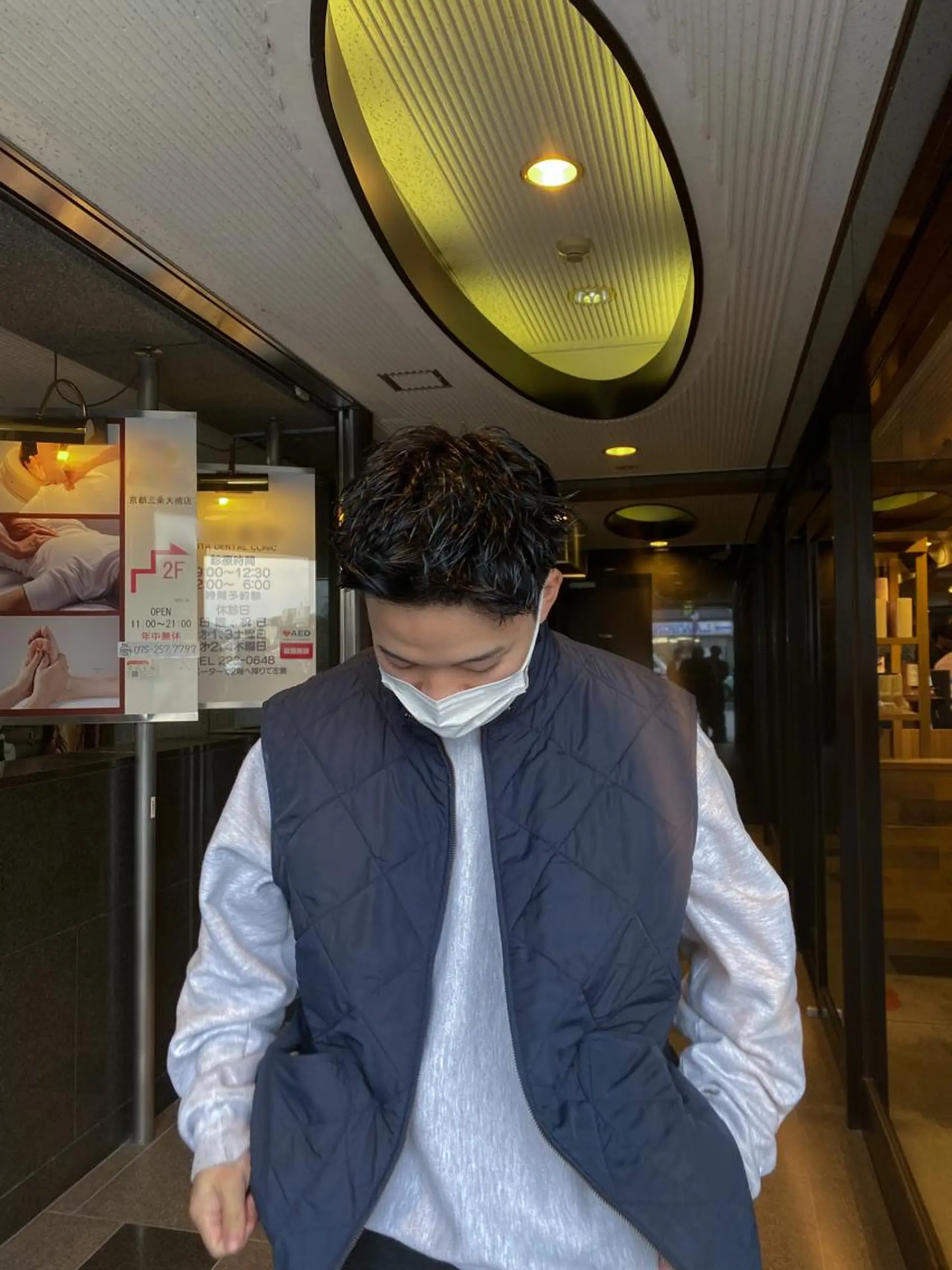 パーマ メンズ スパイキーショート 松村明門/メンズ カット/メンズパーマのヘアスタイル