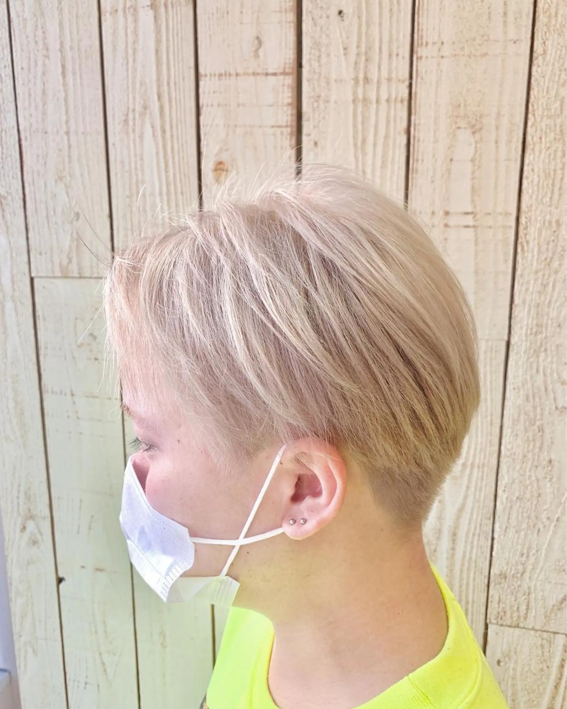 ショート カラー ヘアカラー トリートメント 透明感/ 美髪矯正/田中恭のヘアスタイル